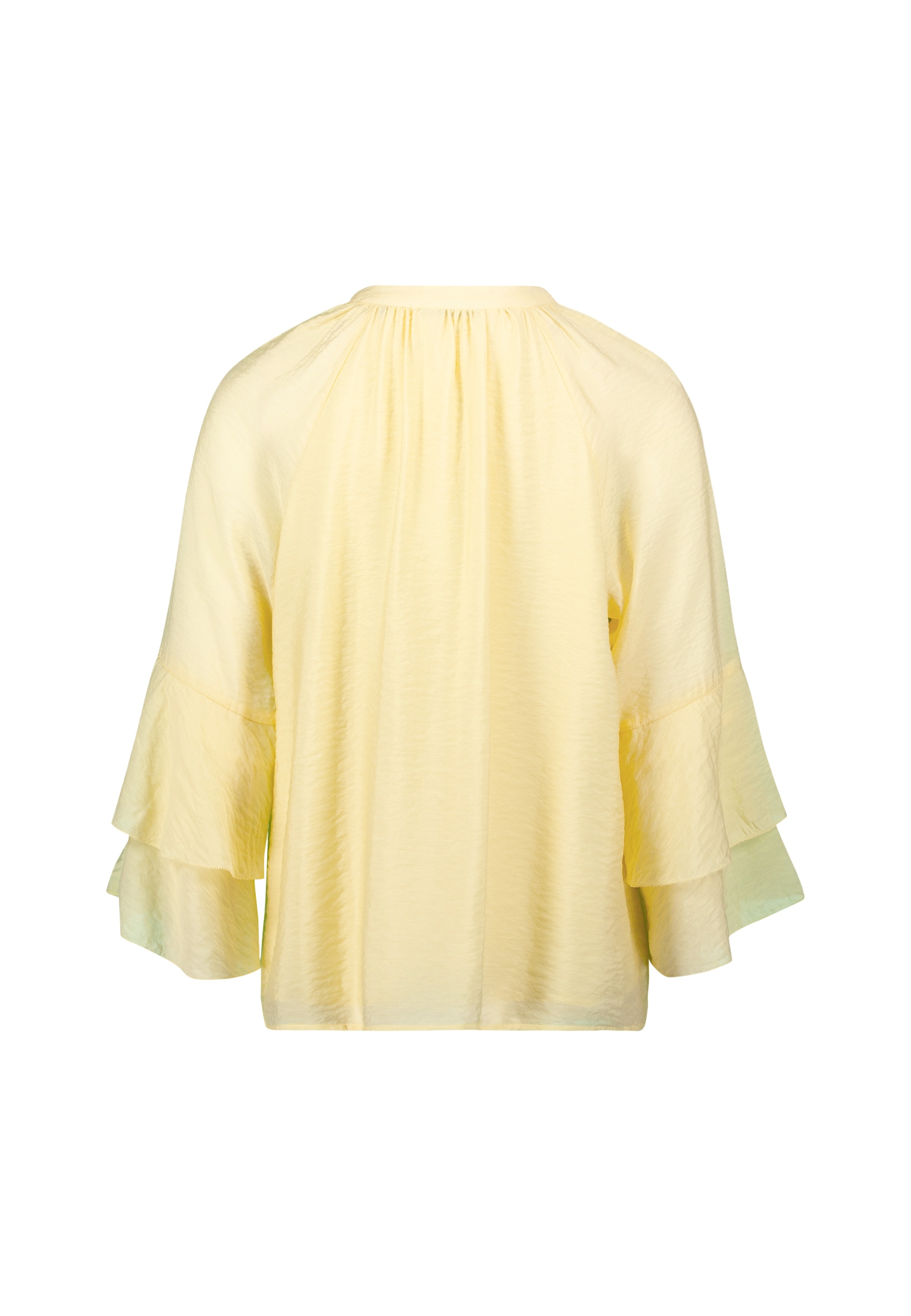 Zero Klassische Bluse »zero Bluse mit Volantärmeln«
