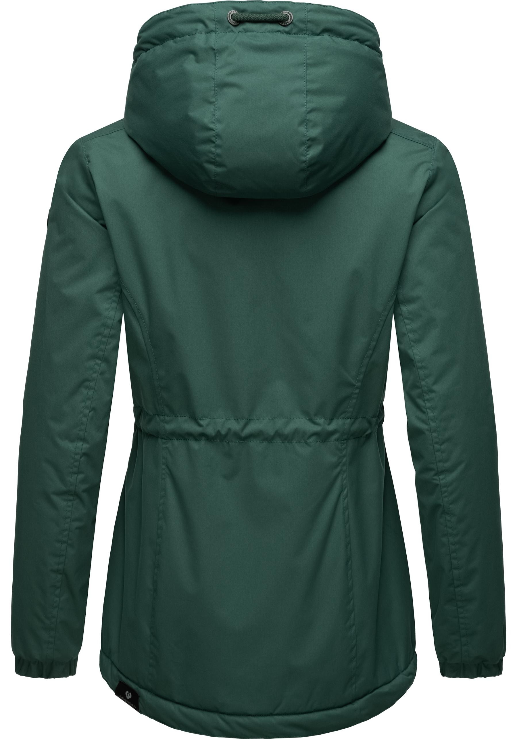 Ragwear Winterjacke »Dankka Warm«, mit Kapuze, Wasserdichte weiche Damen Jacke für den Winter