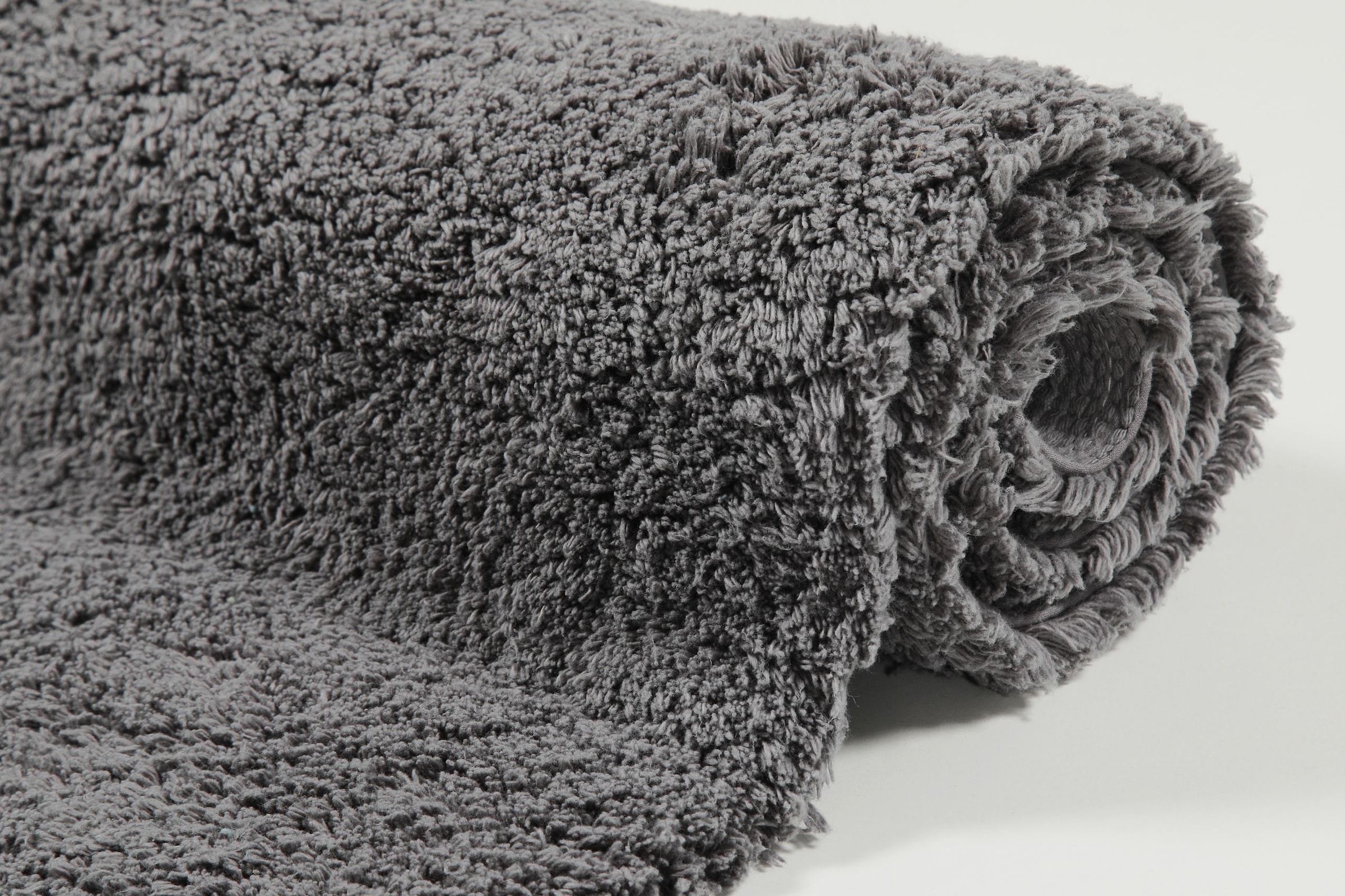 my home Badematte »Kian«, fußbodenheizungsgeeignet, Badvorleger, Badteppich aus 100%Baumwolle, weich, waschbar, saugfähig