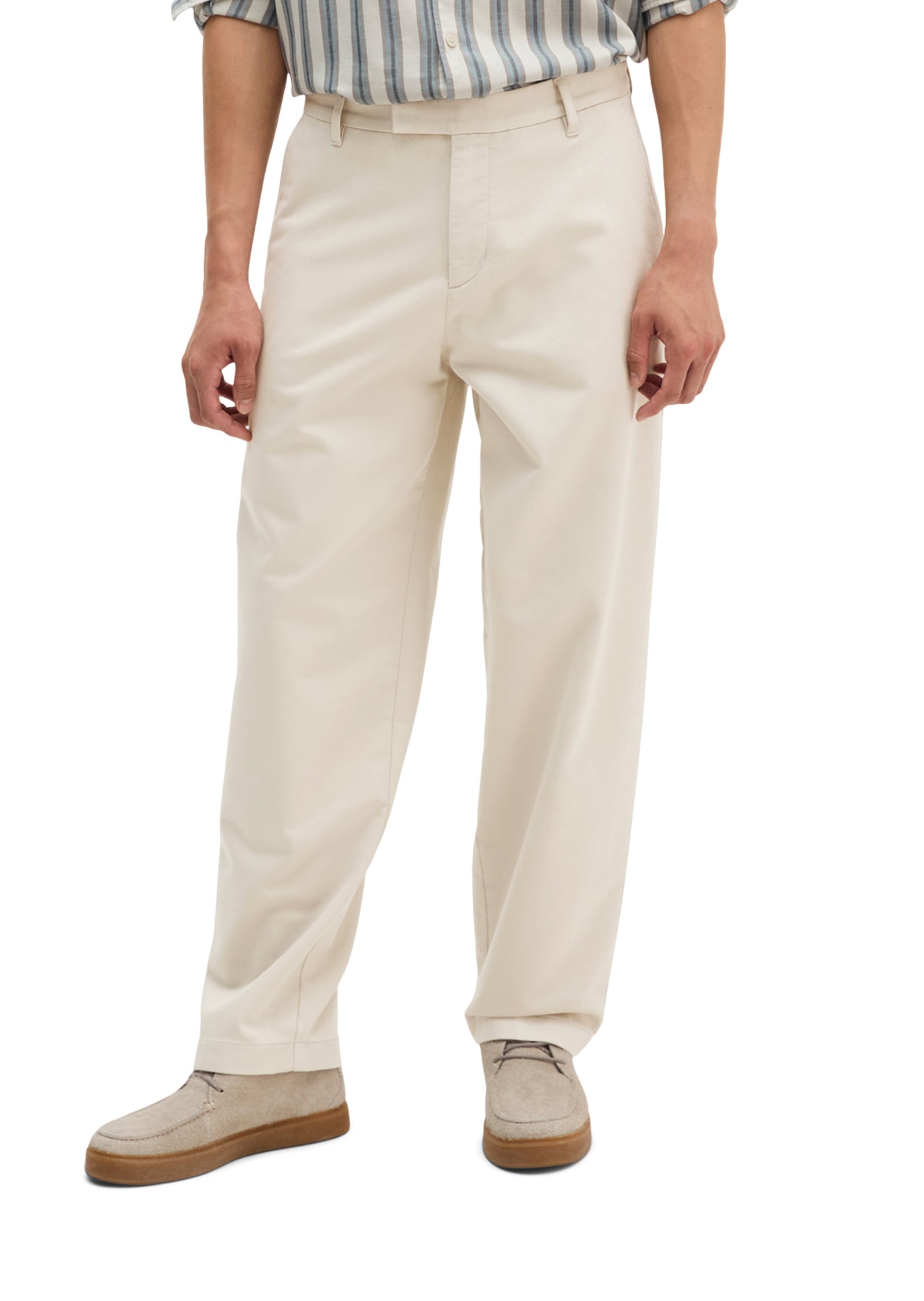 Marc OPolo Chinohose "aus Bio-Bauwoll-Stretch-Satin"