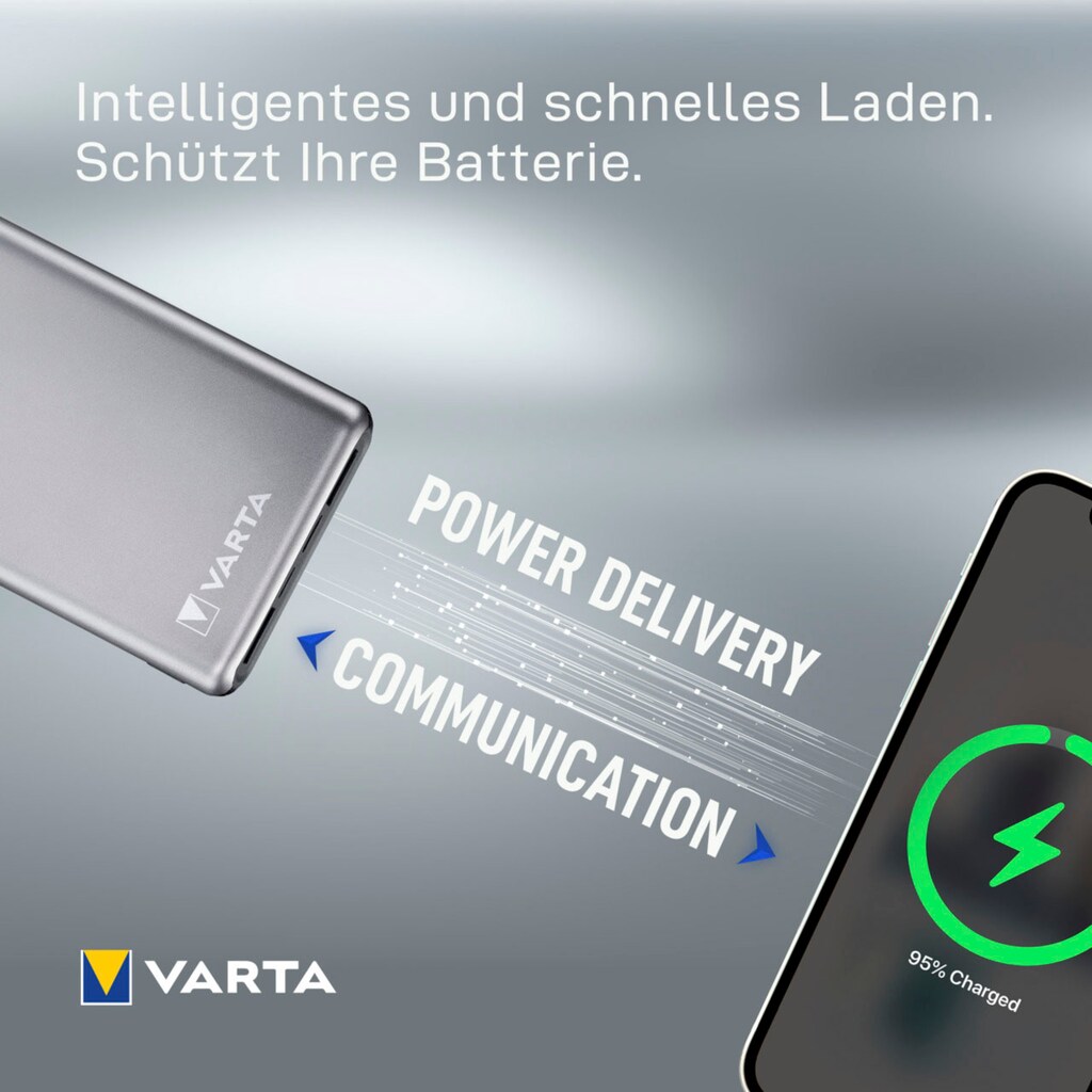 VARTA Powerbank »Power Bank Fast Energy 15000 mAh, inkl. Ladekabel«