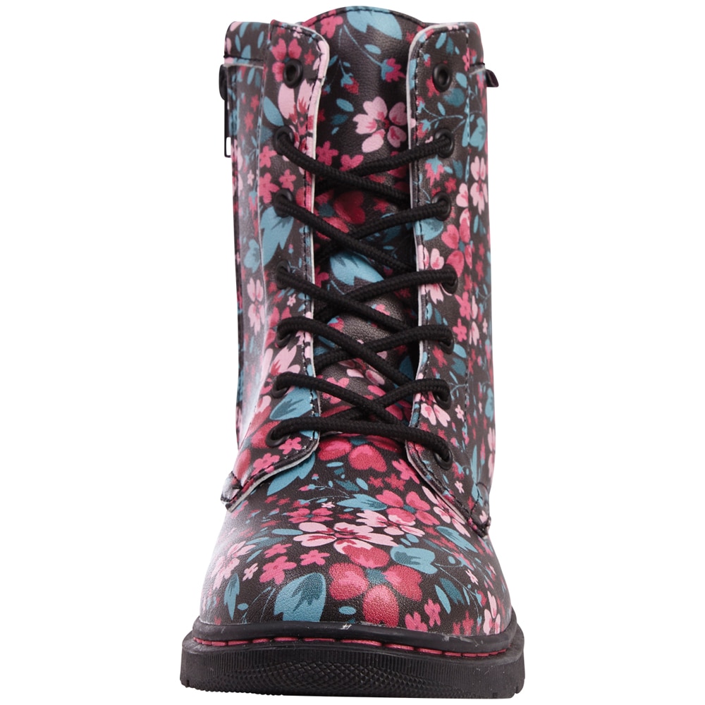 Kappa Schnürstiefelette, - mit farbenfrohem Allover Print