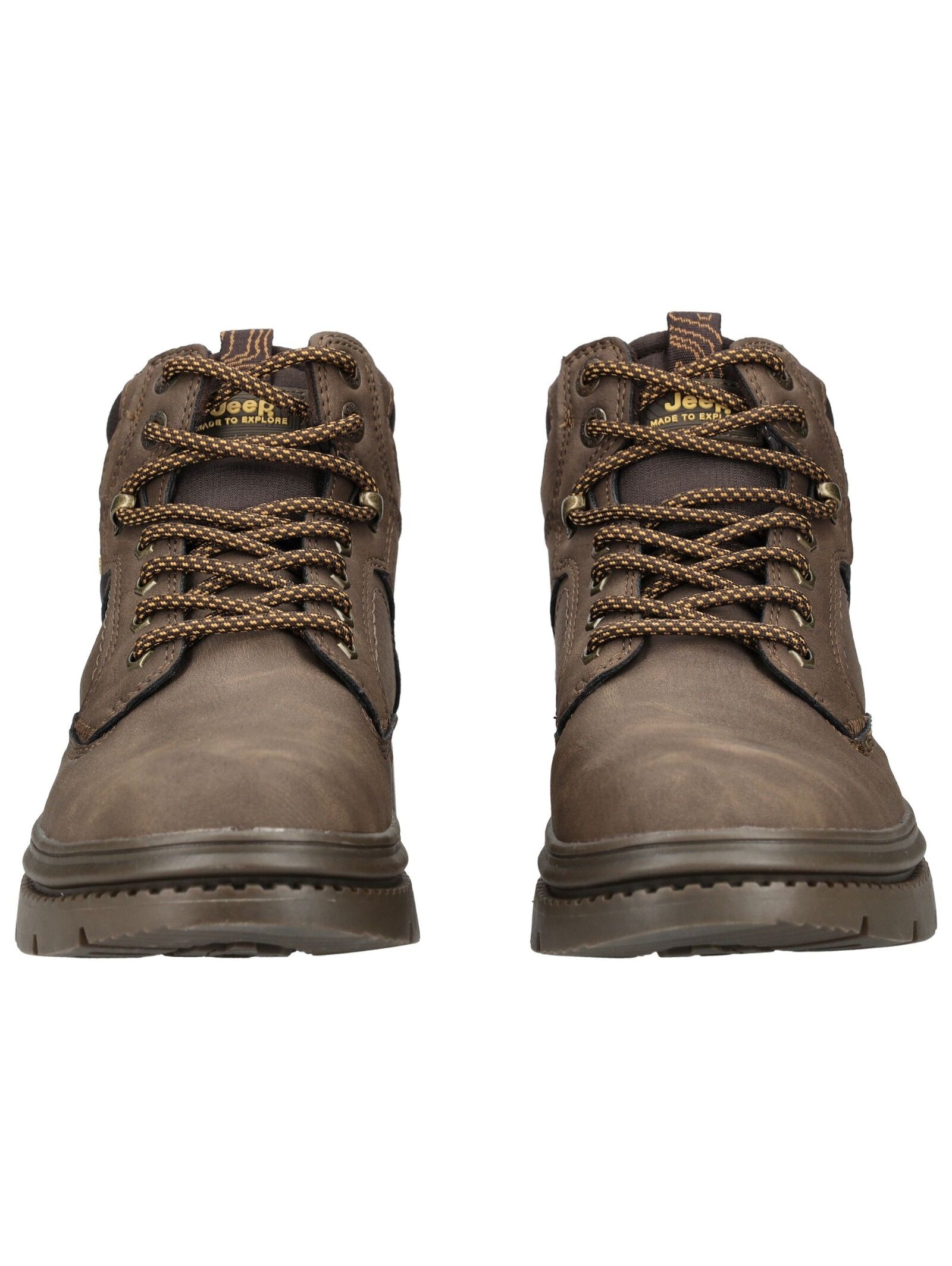 Jeep Schnürstiefelette »Jeep Stiefelette Lederimitat/Textil«