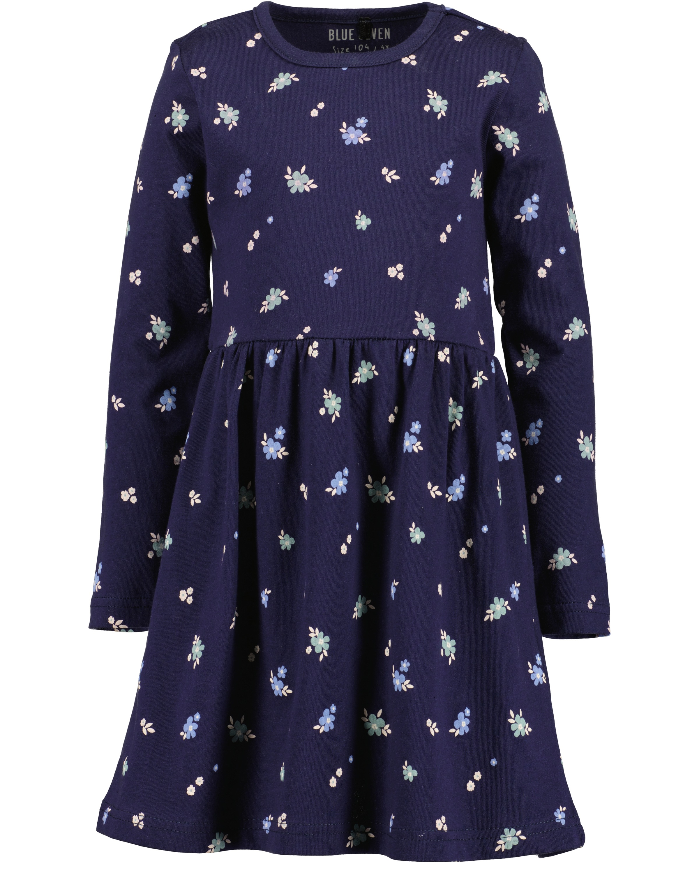 Blue Seven Jerseykleid Baumwolle, allover bedruckt