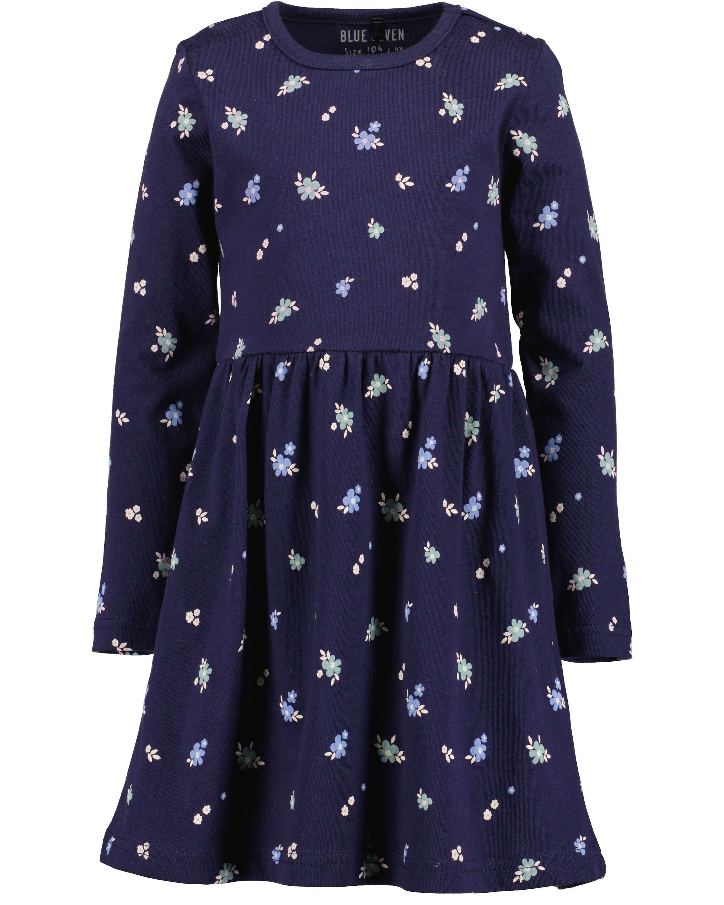 Blue Seven Jerseykleid Baumwolle, allover bedruckt