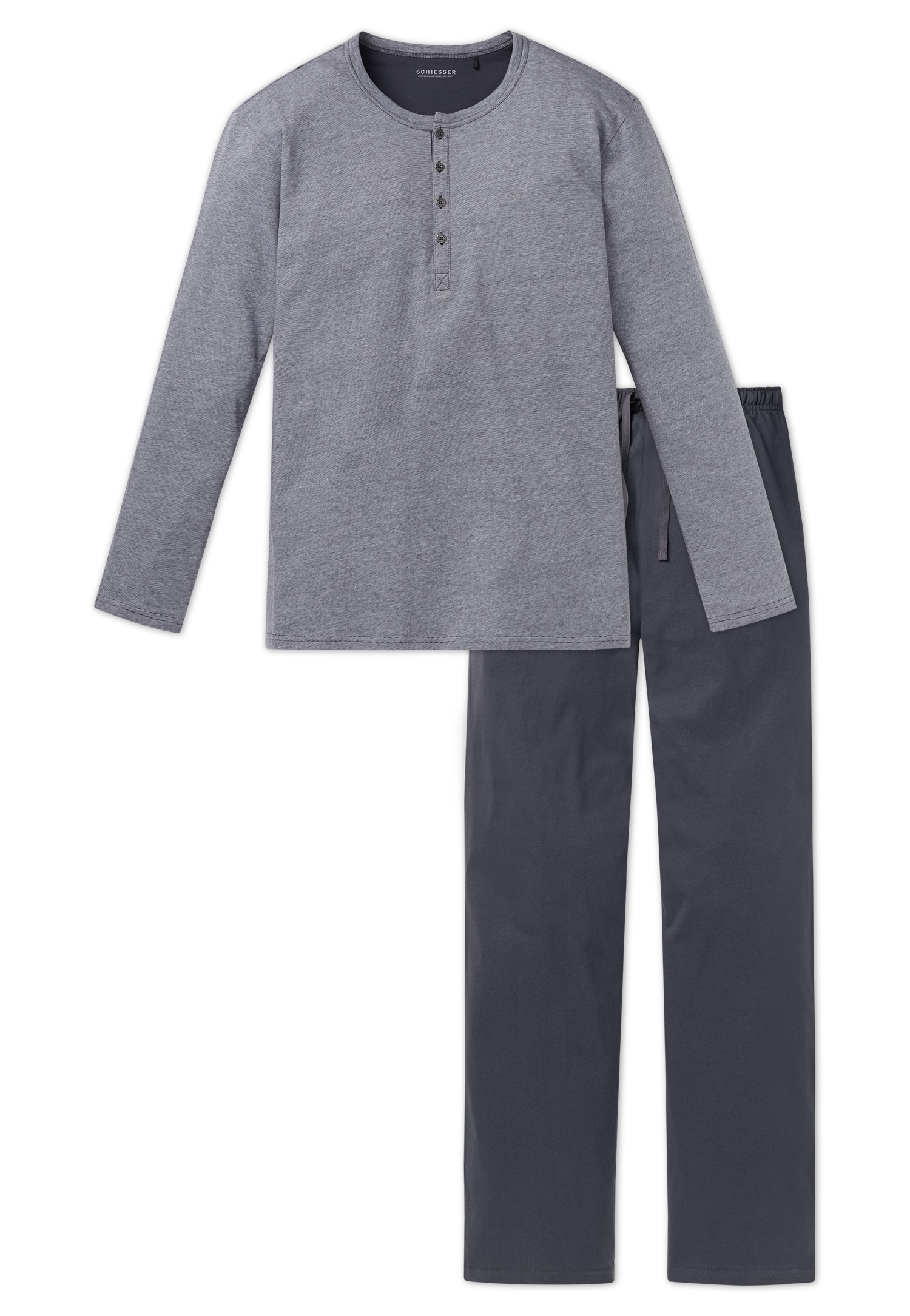 Schiesser Pyjama "selected premium inspiration" 2 Stk. tlg., mit praktische günstig online kaufen