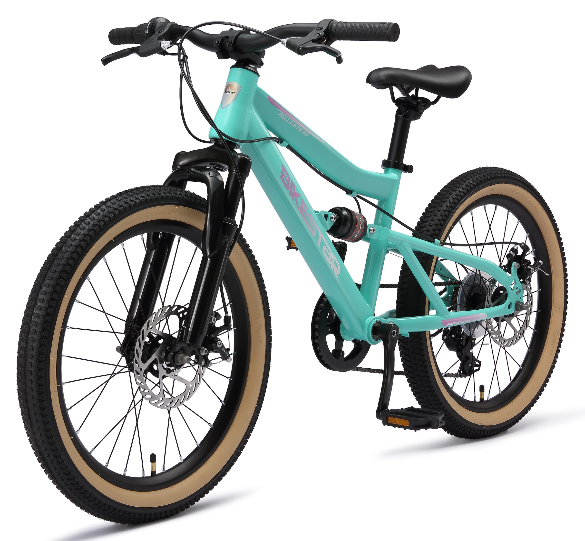 Bikestar Jugendfahrrad 7 Gang Shimano RD-TY21 Schaltwerk Kettenschaltung