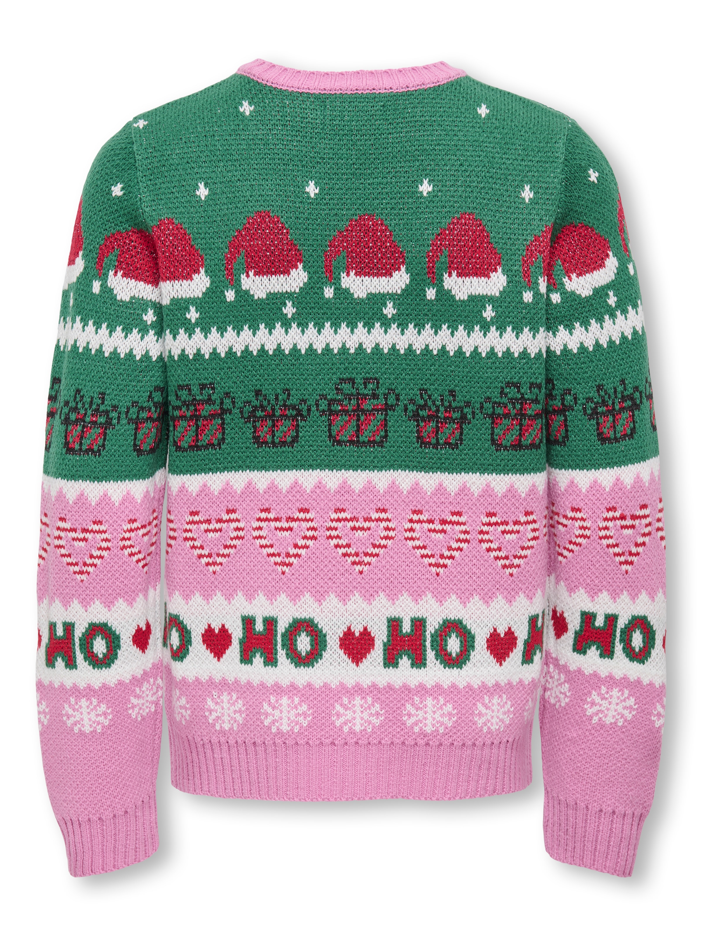 KIDS ONLY Weihnachtspullover »KOGHOHO XMAS LS PULLOVER KNT«