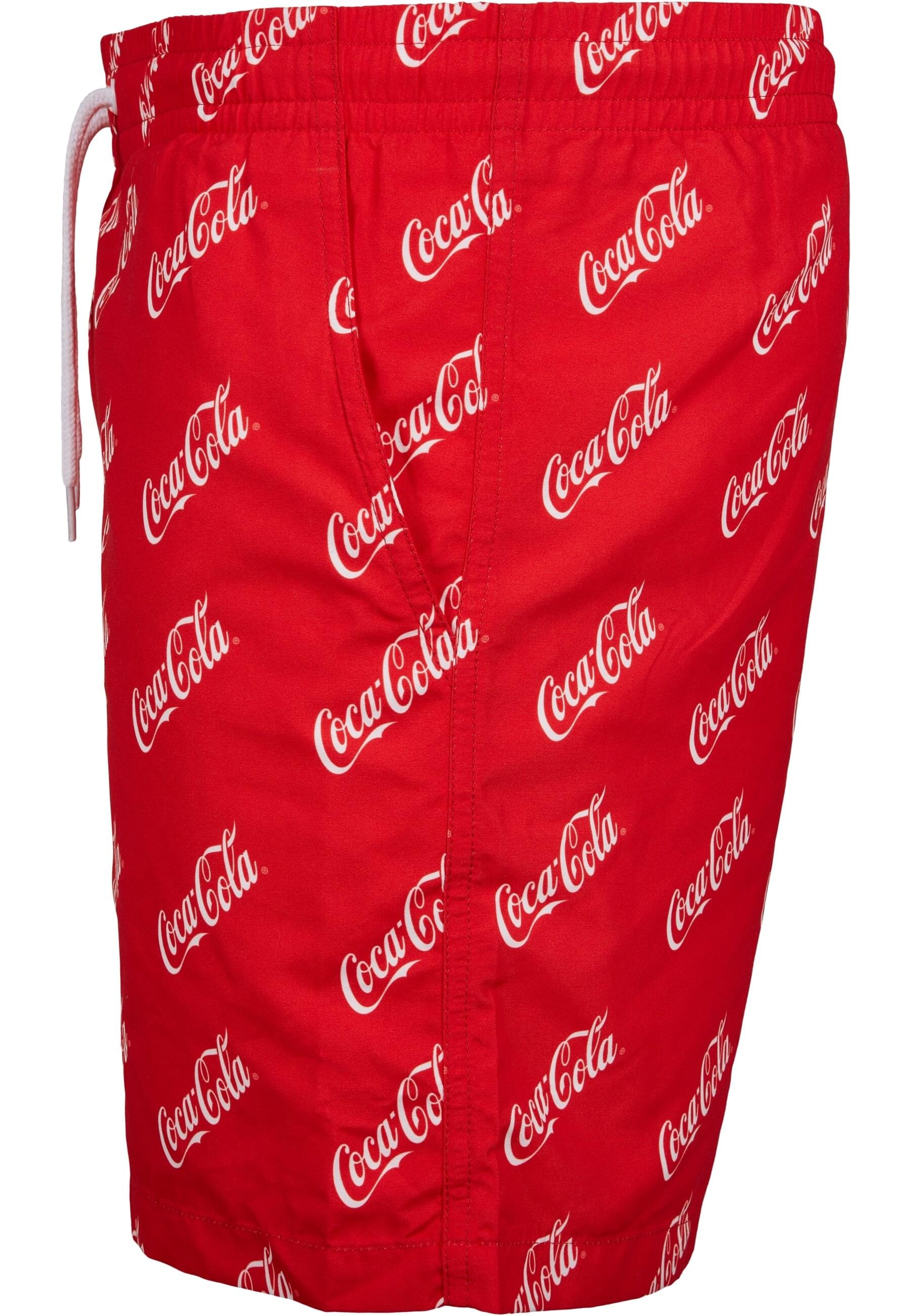 Merchcode Badeshorts »Merchcode Herren Coca Cola Logo AOP Swimshorts«