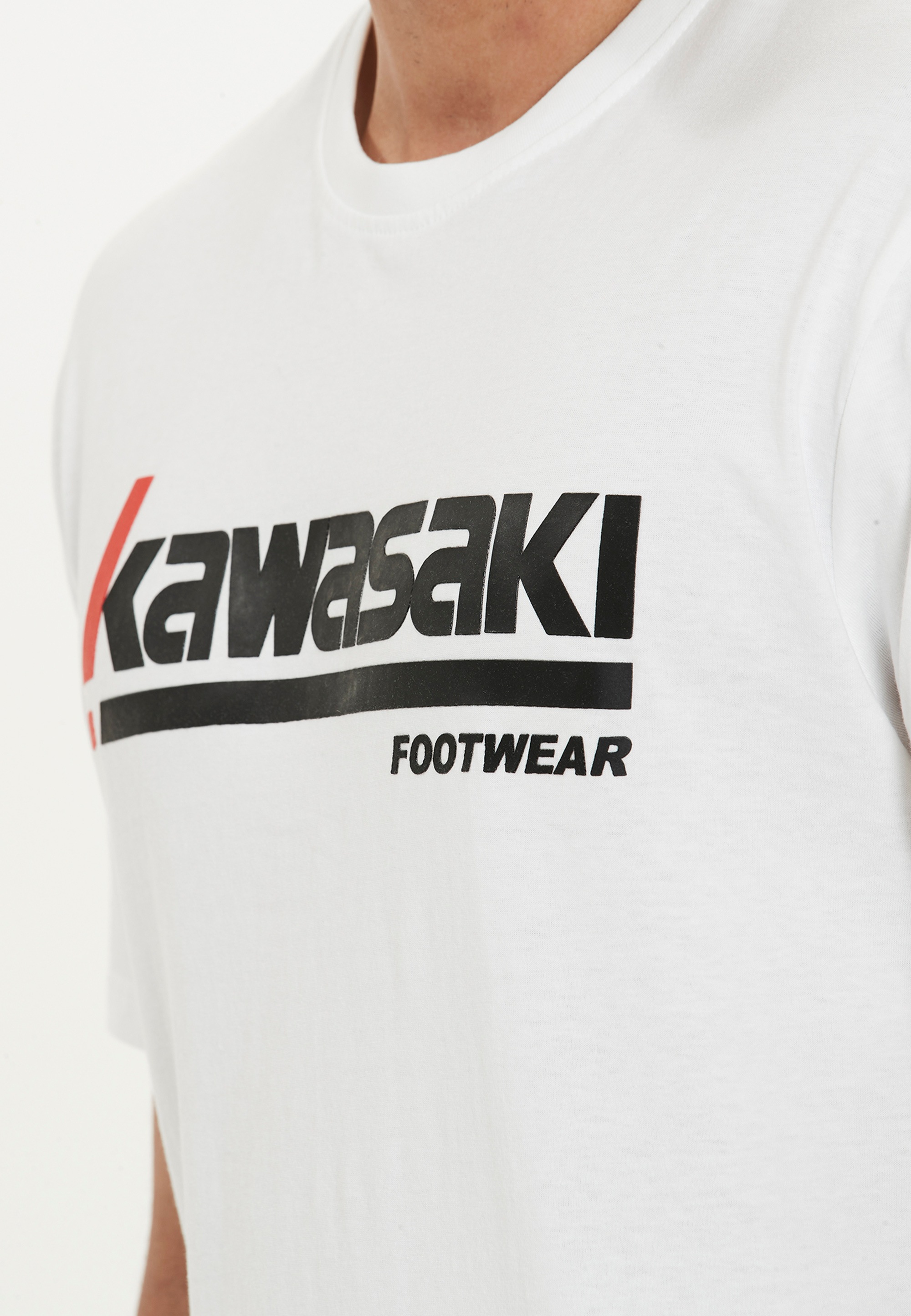 Kawasaki T-Shirt »Kabunga«, mit großem Markenprint