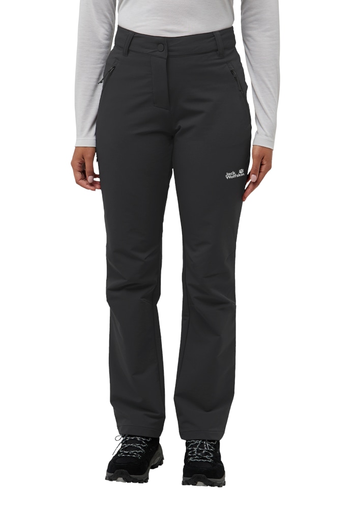 Jack Wolfskin Outdoorhose "ACTIVATE THERMIC PANTS W" Multifunktionshose, wärmend, elastisch