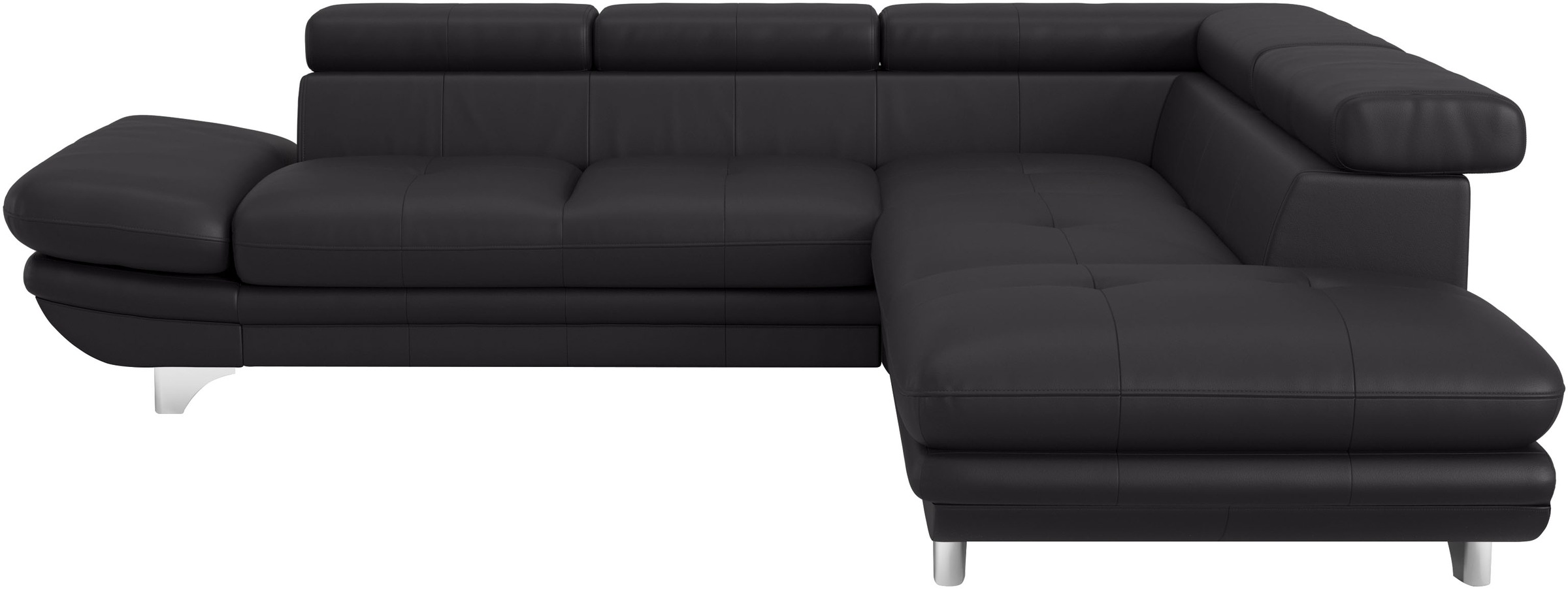COTTA Ecksofa »Enterprise L-Form«, mit Arm- & Kopfteilverstellung, wahlweise mit Bettfunktion