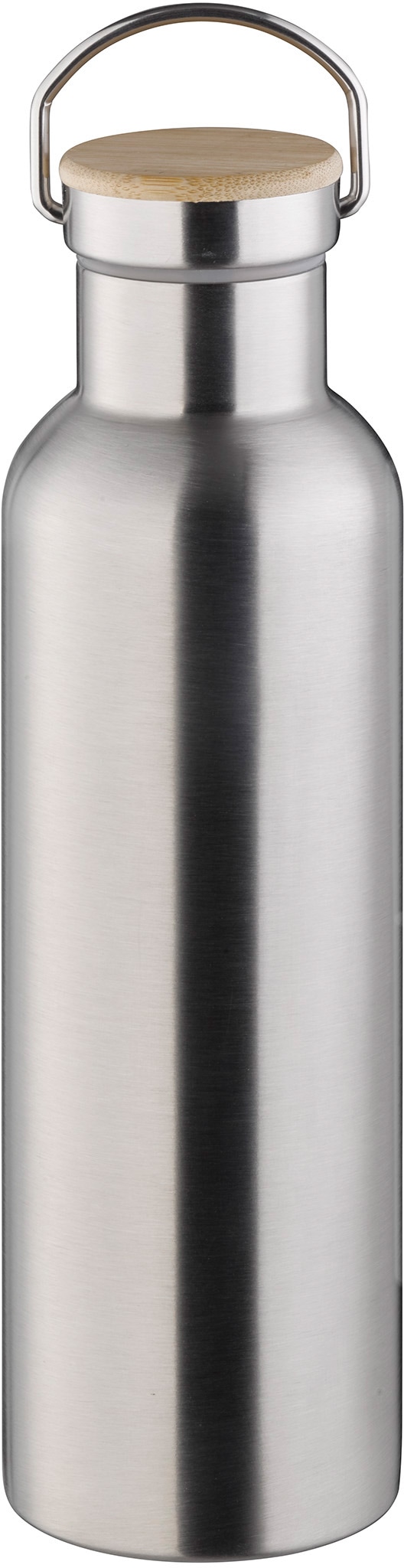 APS Isolierflasche, (1 tlg., mit Haltegurt), Edelstahl, doppelwandig, hält bis 12 Stunden heiß & 24 Stunden kalt