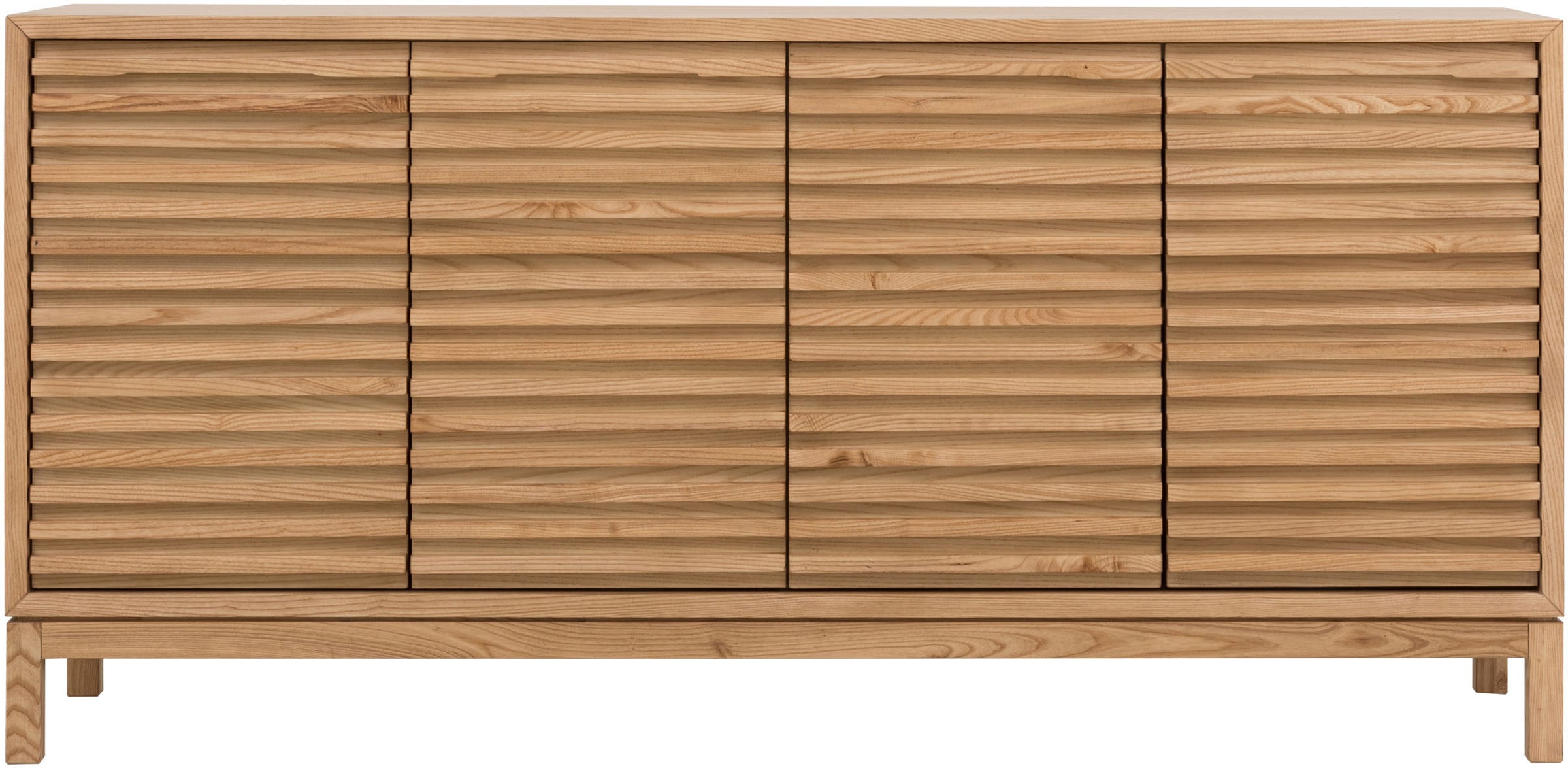 andas Sideboard "Tanner 4-türiges Sideboard aus Eschenholz" 1 Stk. tlg. günstig online kaufen