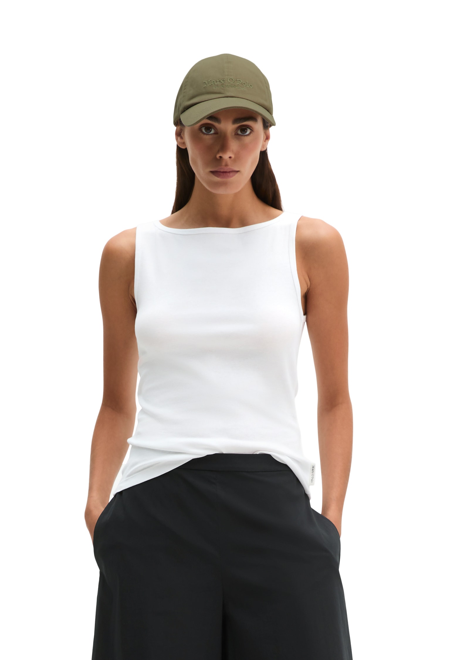 Marc OPolo "aus Organic-Cotton-Rib-Jersey"