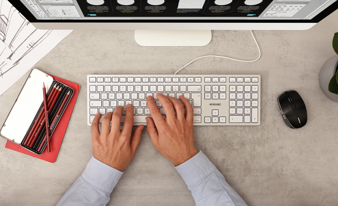 Cherry Tastatur »KC 6000 SLIM FOR MAC« ()