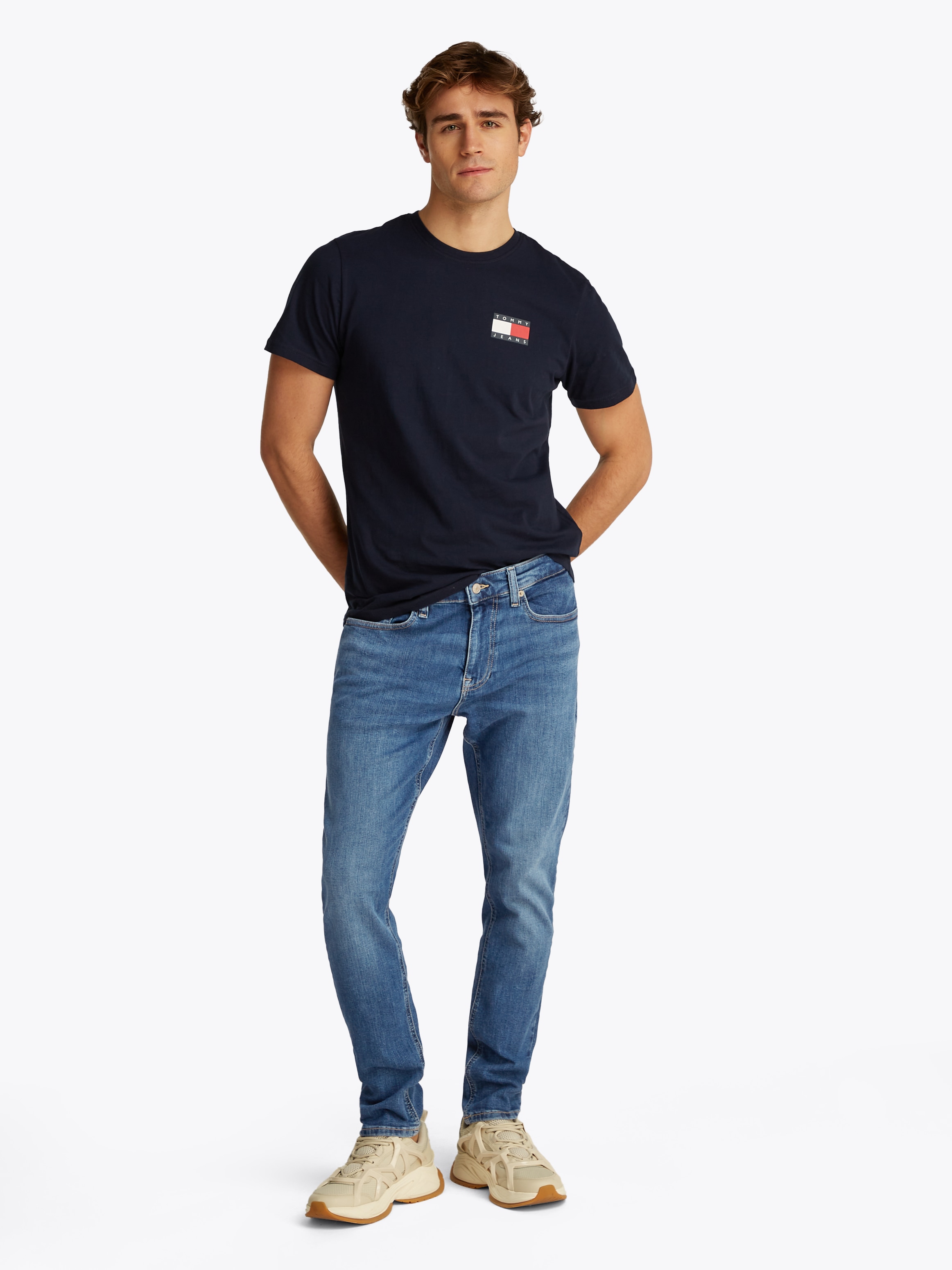 Tommy Jeans Slim-fit-Jeans »AUSTIN SLIM TPRD«, schmal zulaufendes Bein
