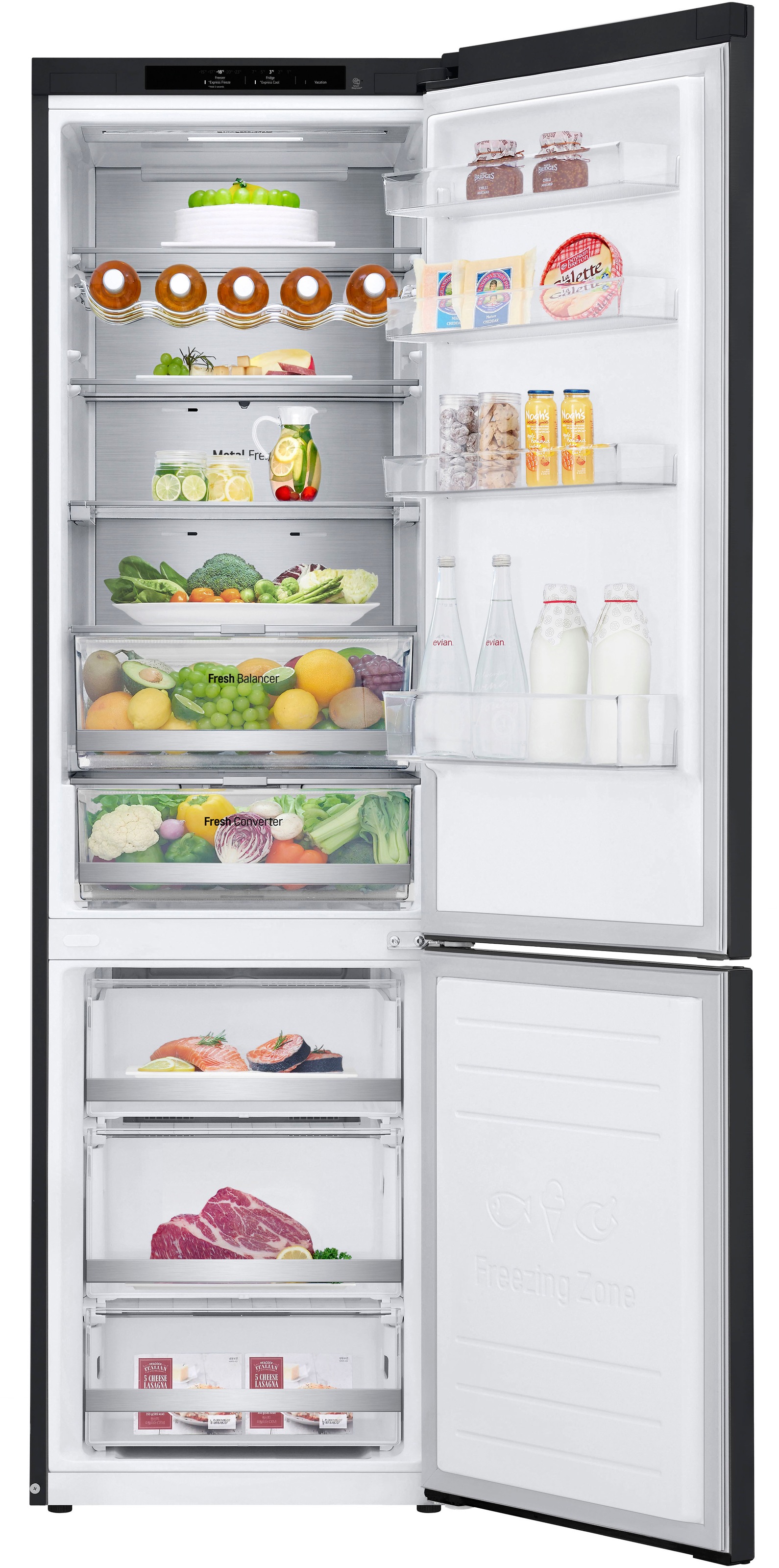LG Kühl-/Gefrierkombination "GBB92MCBAP" 203 cm hoch 59,5 cm breit günstig online kaufen