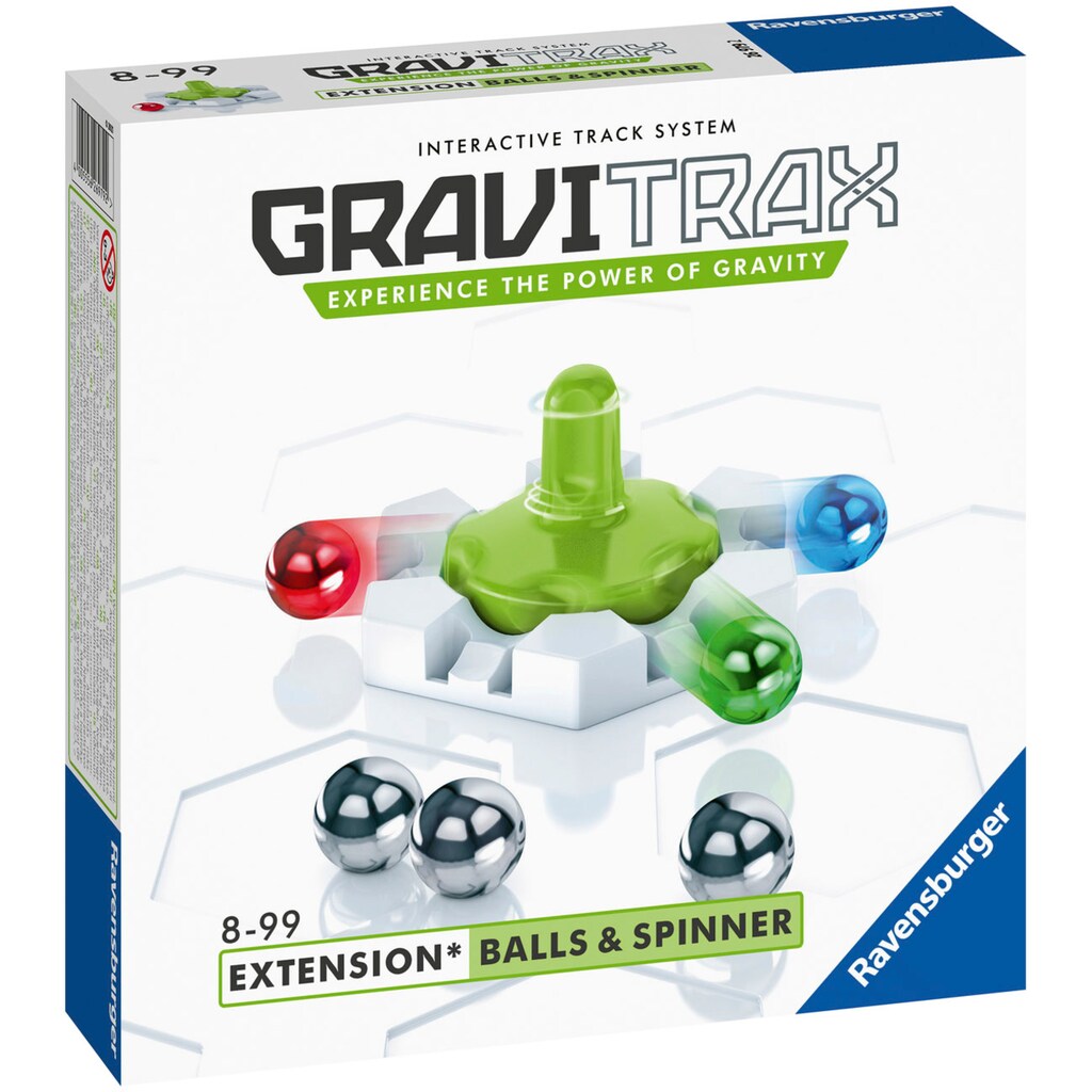 Ravensburger Kugelbahn-Bausatz »GraviTrax Balls & Spinner«