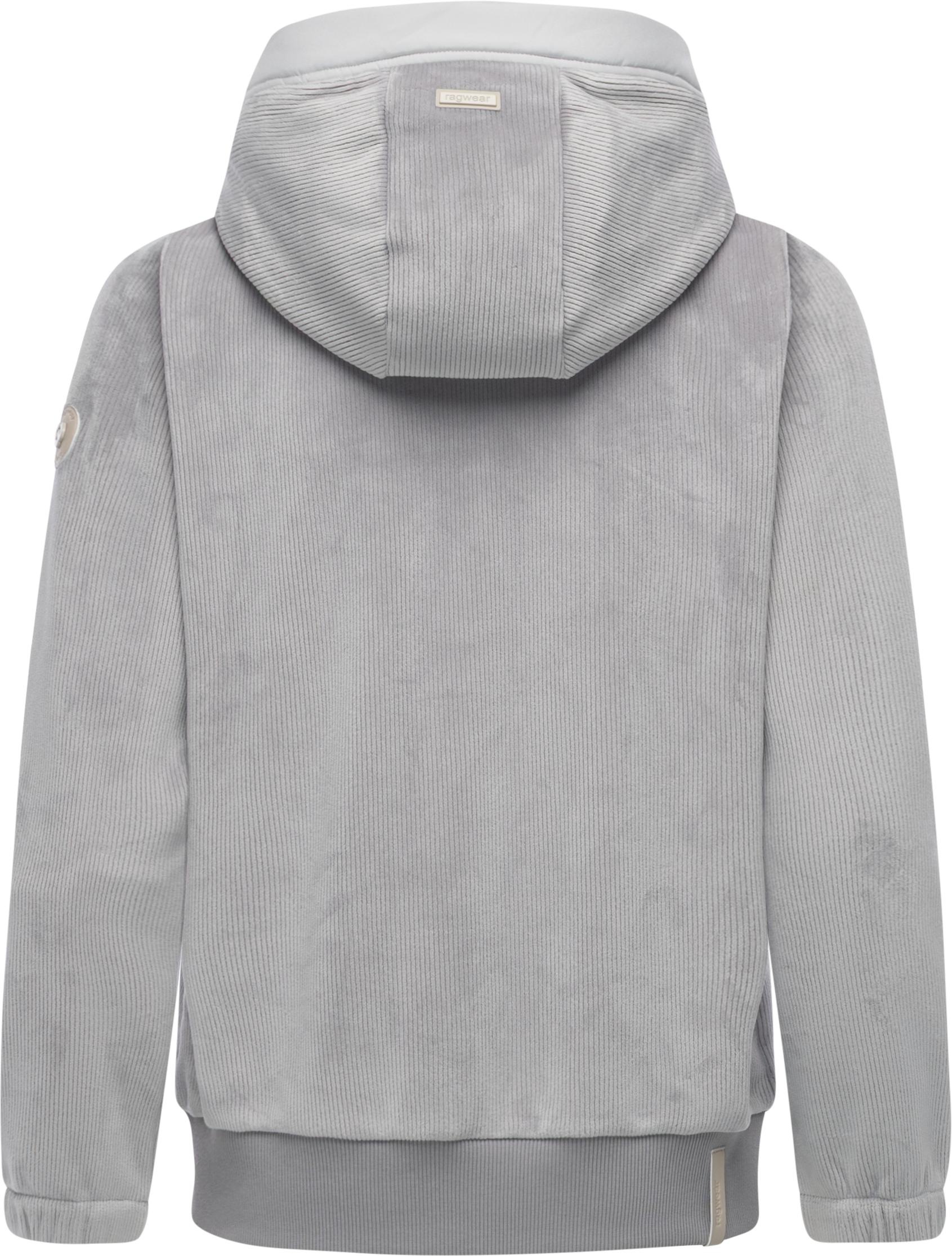 Thumbnail - Ragwear Fleecejacke "Cousy Short Bonded" mit Kapuze Übergangsjacke mit kuscheligem Teddyfell-Innenfutter