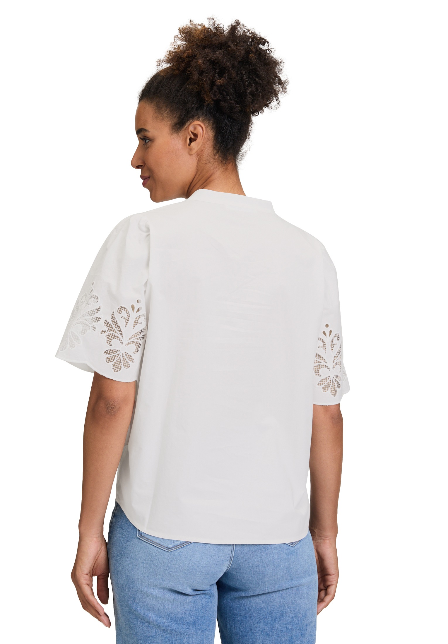 Betty&Co Schlupfbluse »Betty & Co Schlupfbluse mit Stickerei«