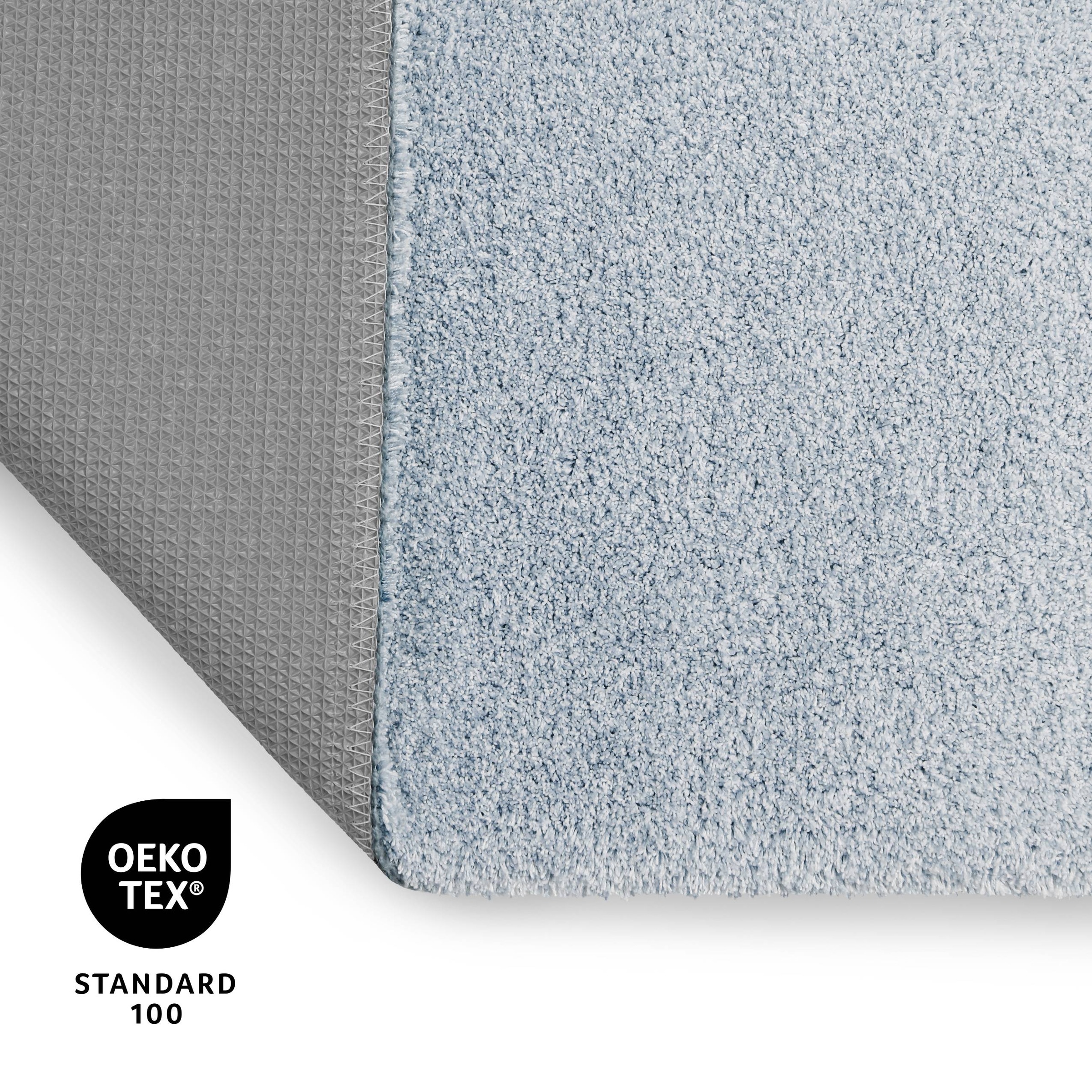 Thumbnail - OTTO home Badematte "Utta" Höhe 25 mm rutschhemmend beschichtet schnell trocknend Badteppich, getuftet, mit modernem Far...