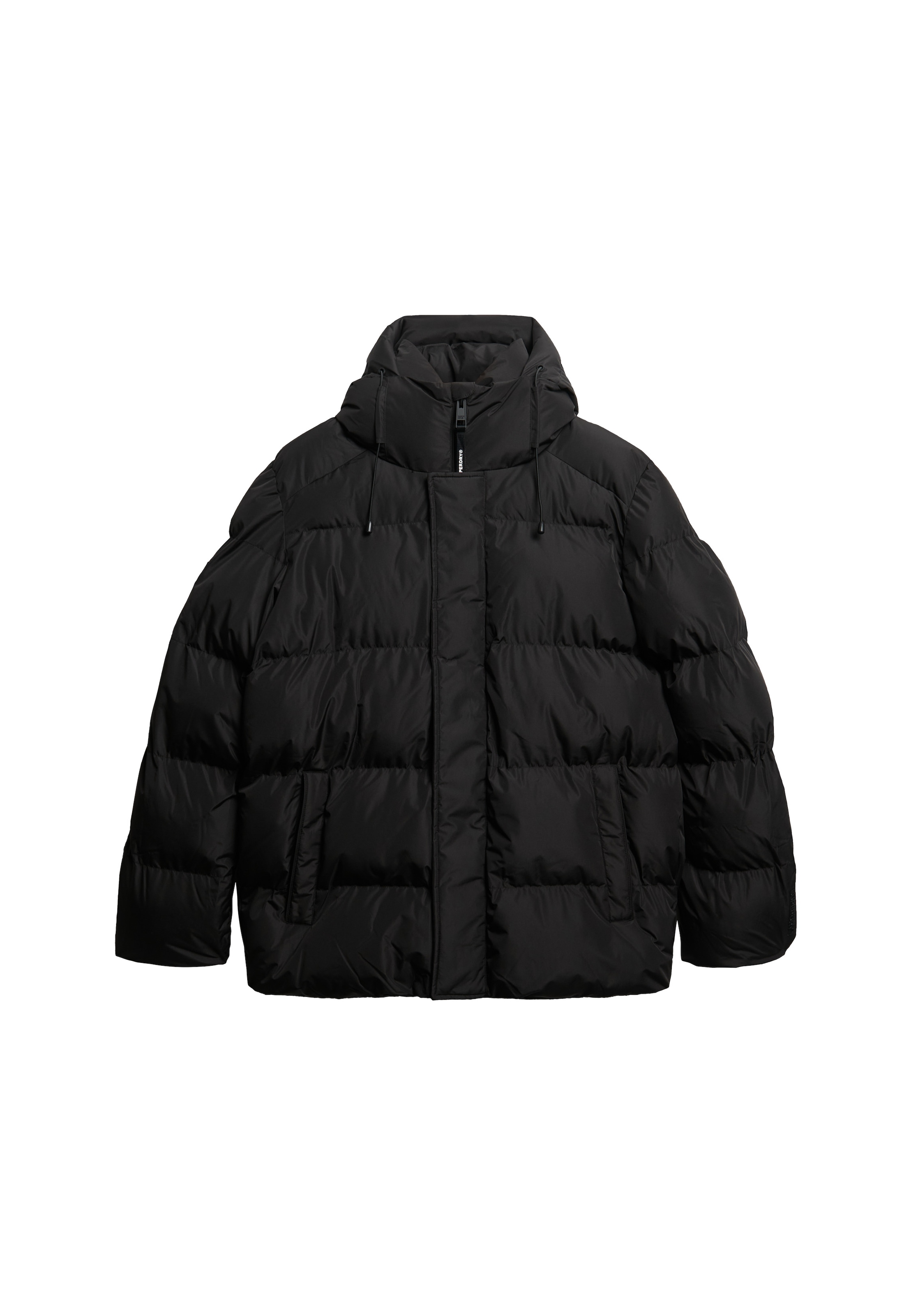 Superdry Steppjacke »HOODED 5 BAFFLE SPORTS PUFFER« mit Kapuze Kunstfaser, relaxed fit