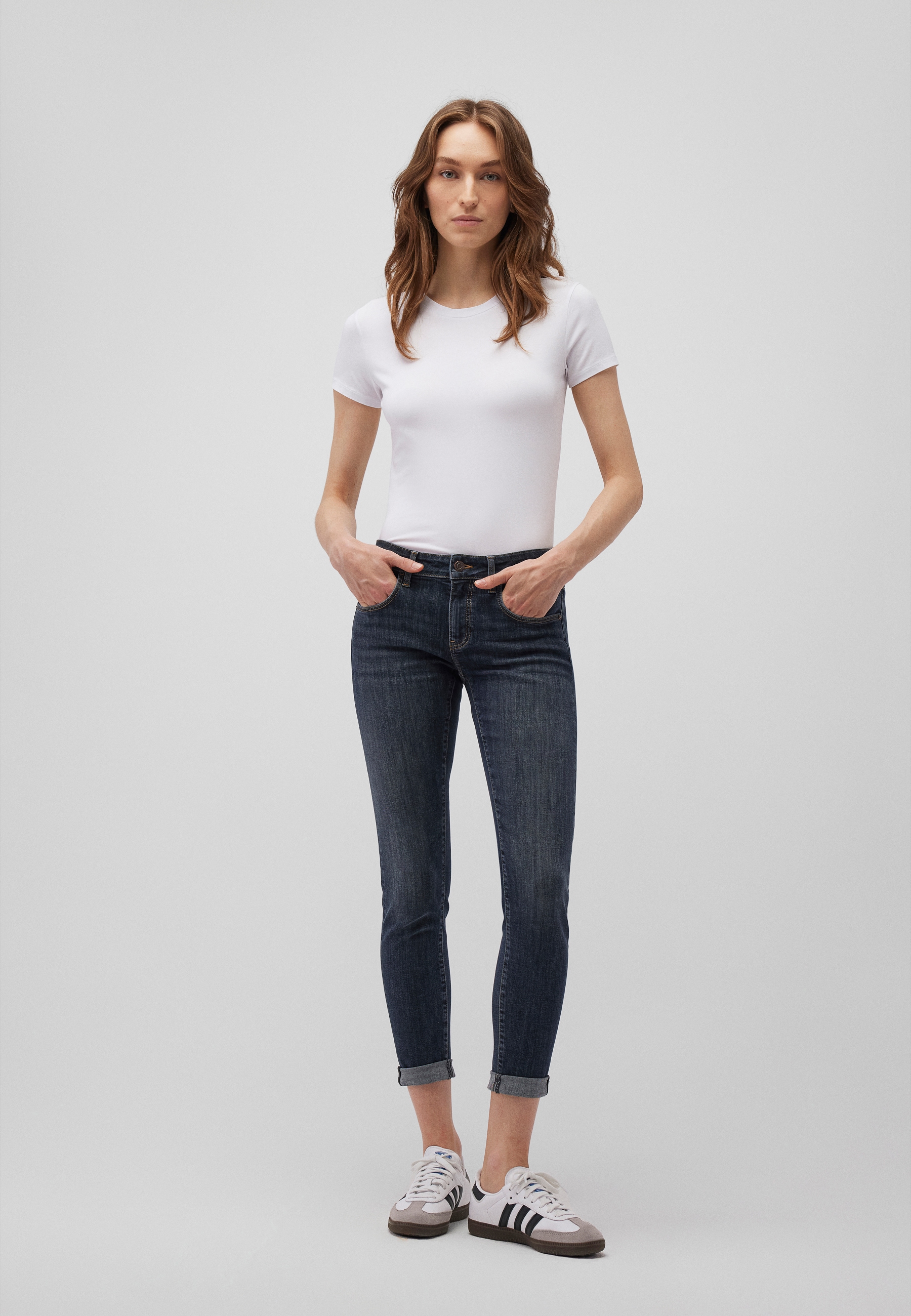 Röhrenjeans »LEXY«, Cropped Super Skinny Jeans