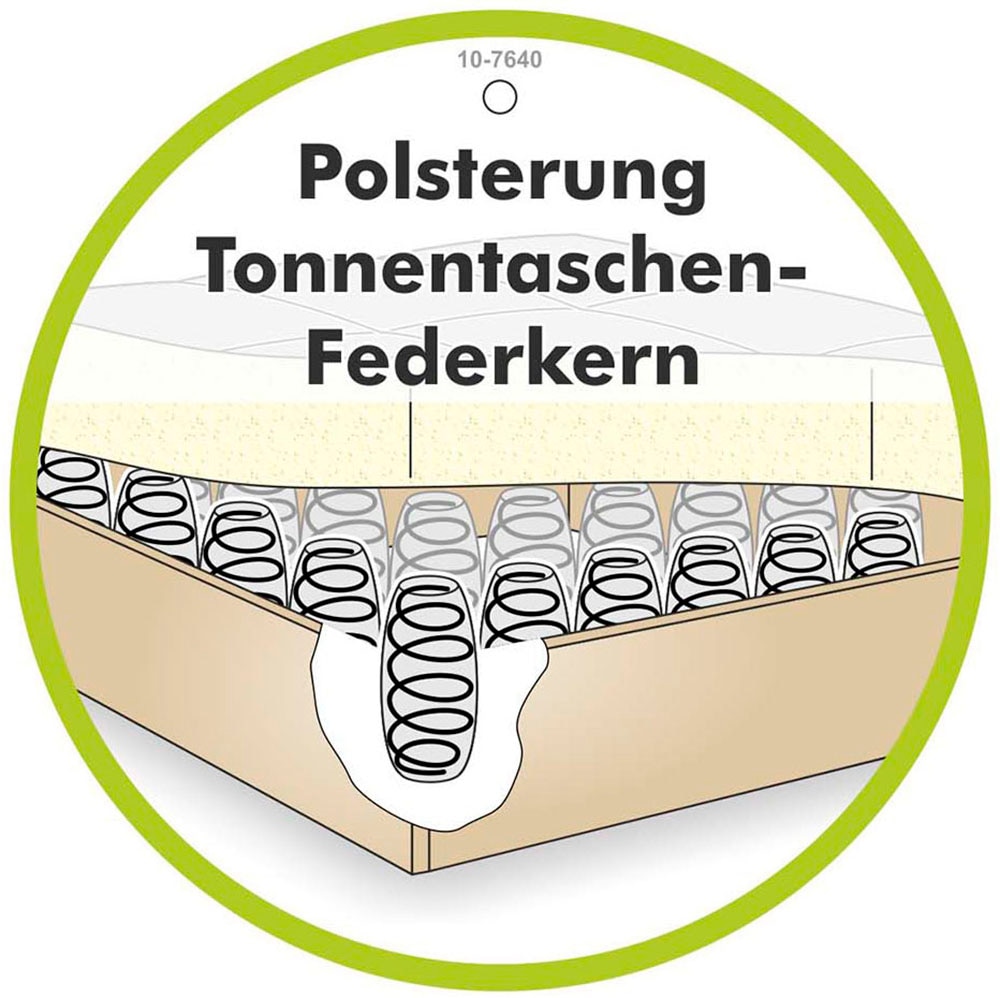 Jockenhöfer Gruppe 3-Sitzer »Nevada, mit Liegefunktion«, durch halbautomatische Relaxfunktion, TTFK-Polsterung