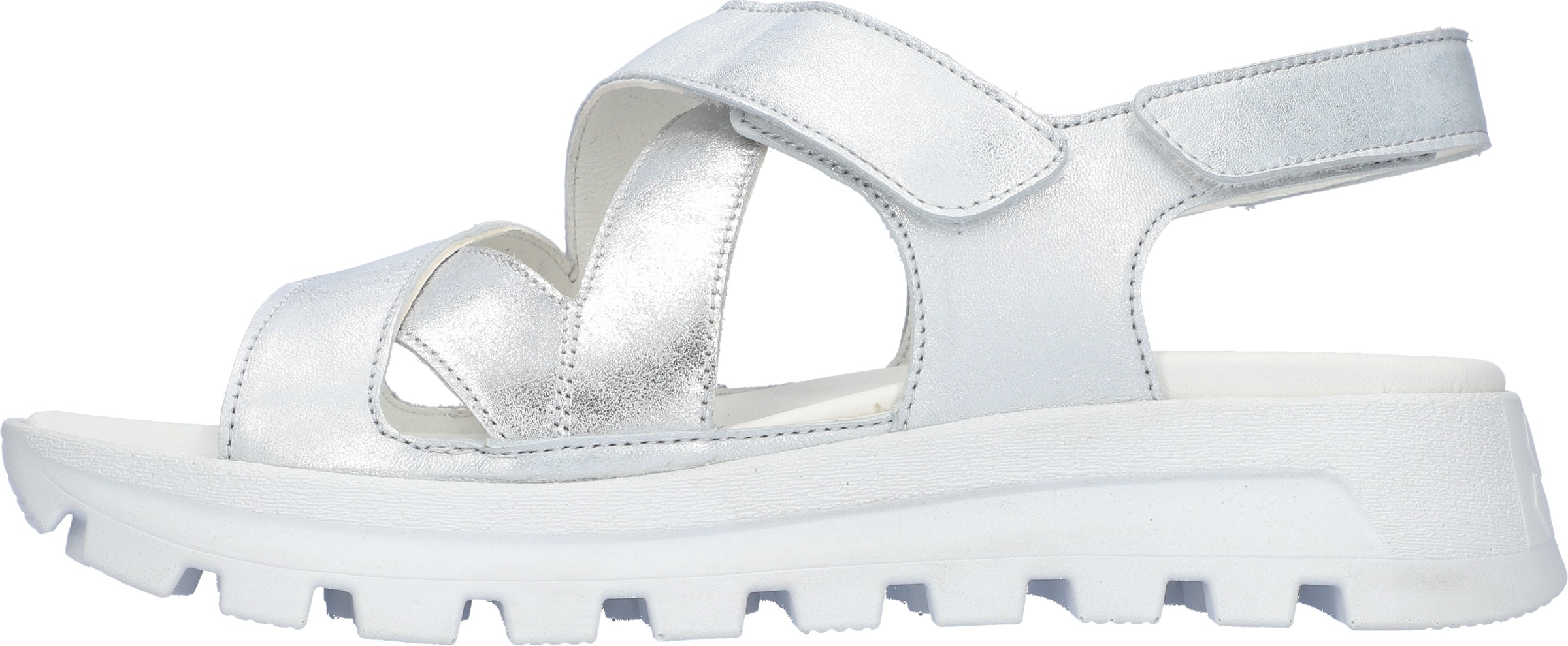 Waldläufer Plateausandale »H-NELE«, Sommerschuh, Sandalette, Bequemschuh in Komfortweite H (= sehr weit)