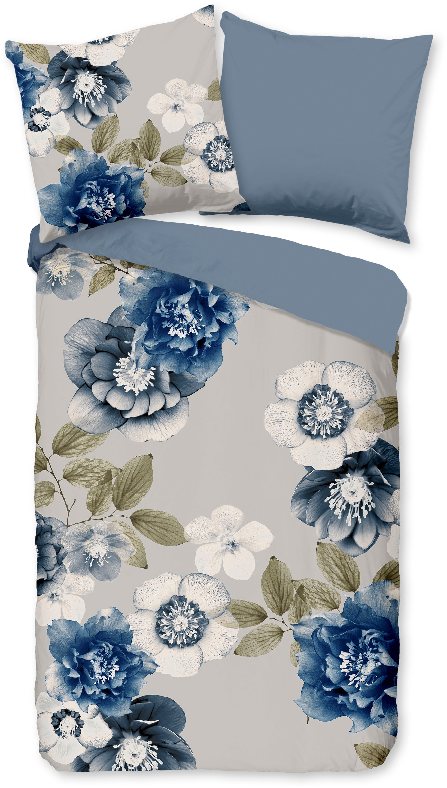 good morning Wendebettwäsche "Gabin" 3 Stk. tlg. Flanell, Biber, Winter, Wa günstig online kaufen