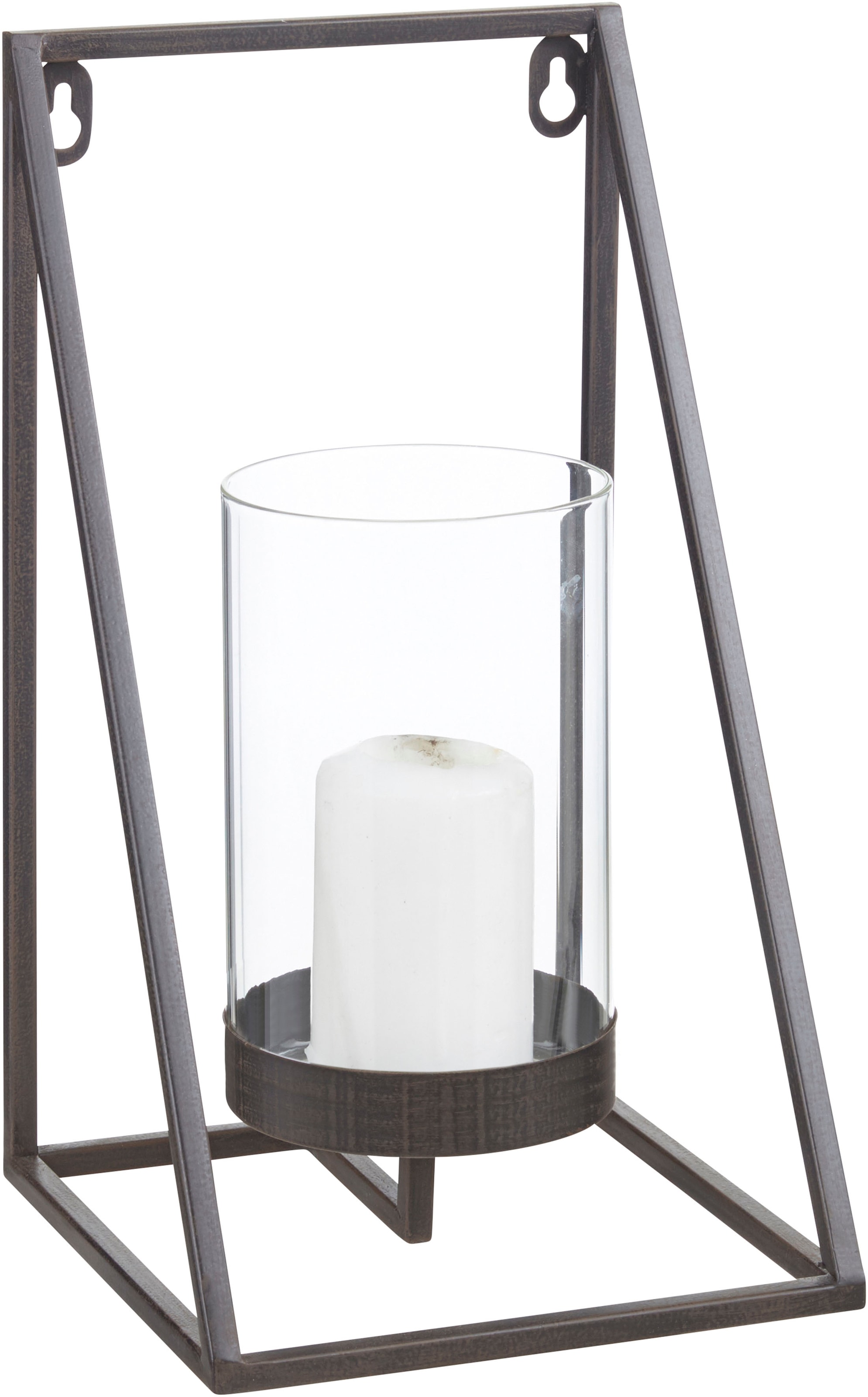 andas Wandkerzenhalter »Industrial Candleholder«, (1 St.), Industrial, modern, Metall, schwarz