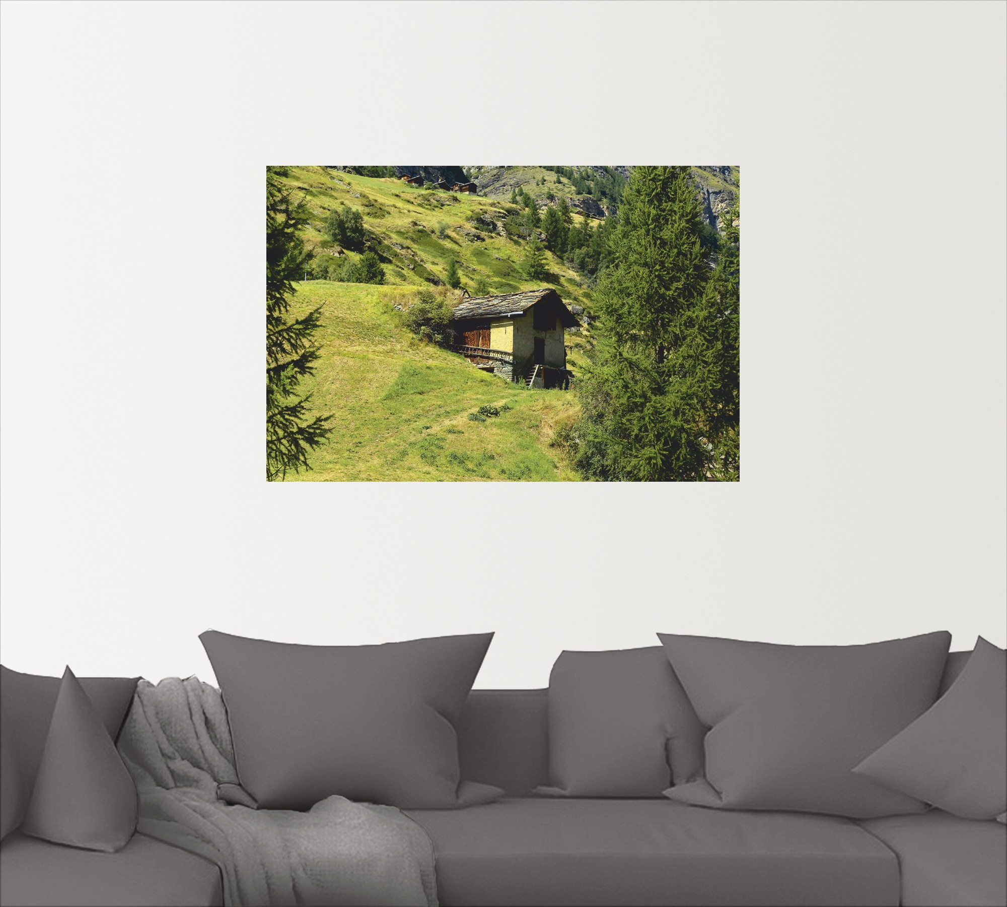 Artland Wandbild »Zermatt«, Berge, (1 St.), als Alubild, Leinwandbild, Wandaufkleber oder Poster in versch. Größen
