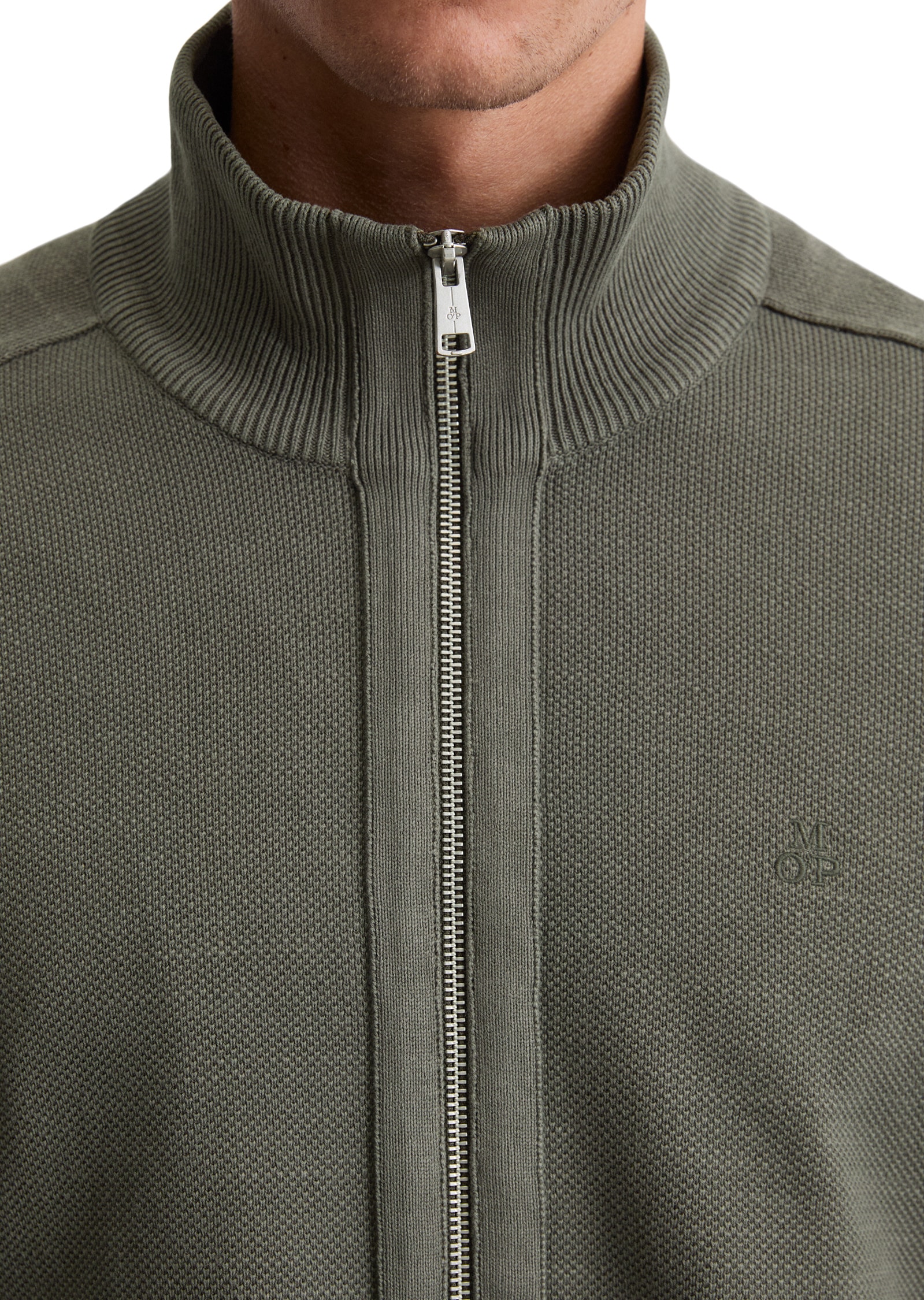 Marc O'Polo Cardigan »aus feinem Bio-Baumwoll-Piqué«