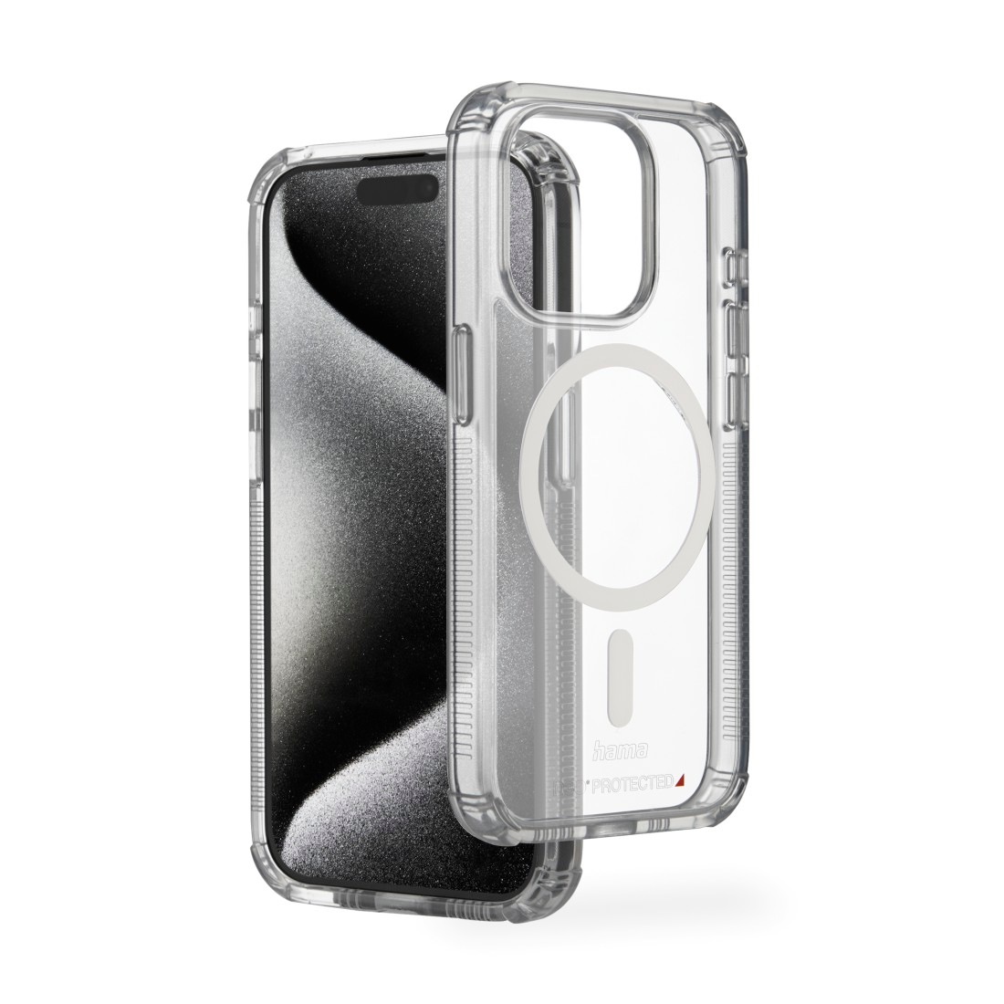 Hama Smartphone-Hülle »Handyhülle „Extreme Prot.“ f. iPhone 15 Pro Max (f. MagSafe, stoßfest)«, Apple iPhone 15 Pro Max