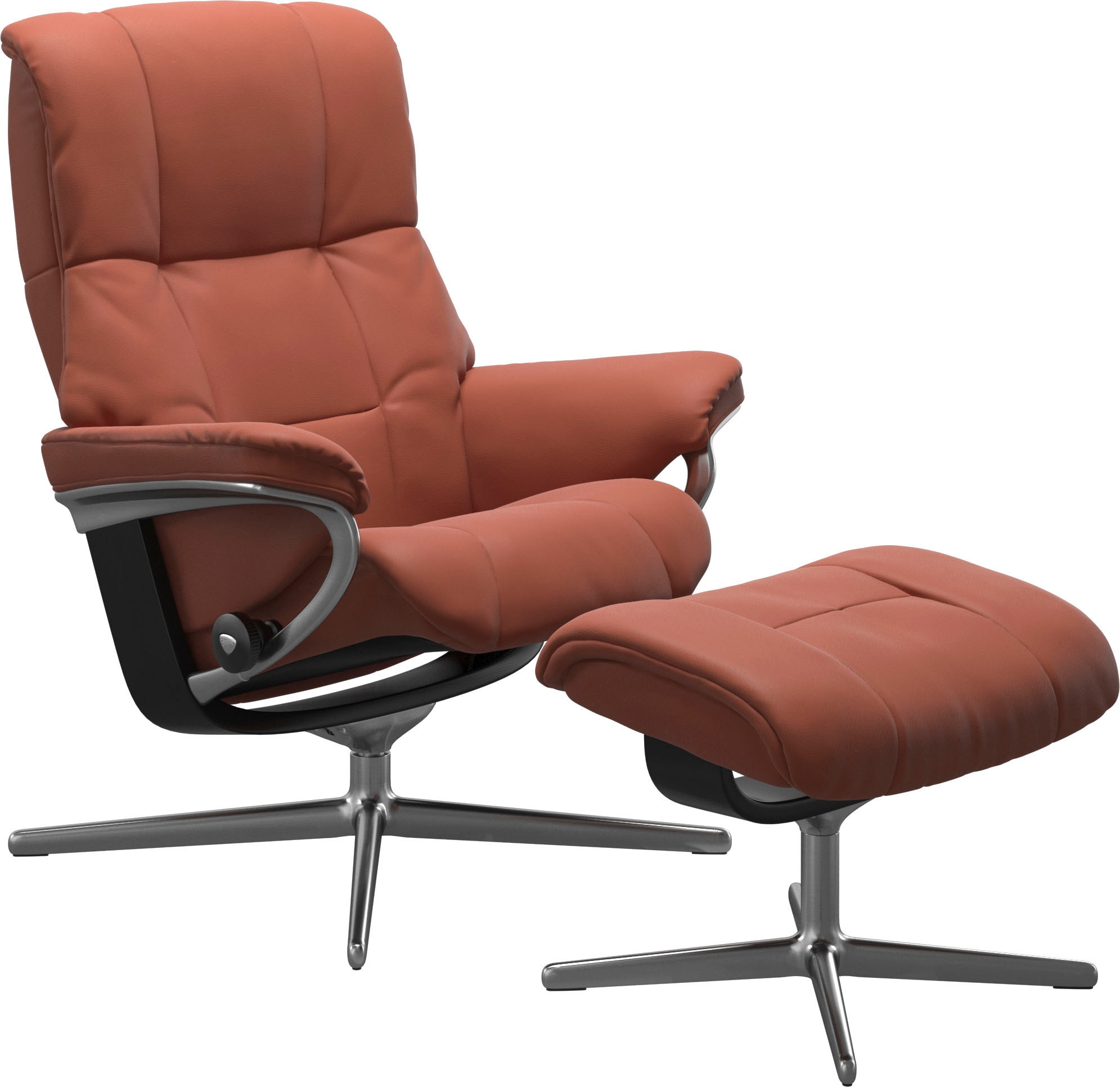 Stressless® Relaxsessel »Mayfair«, mit Cross Base, Größe S, M & L, Holzakzent Schwarz