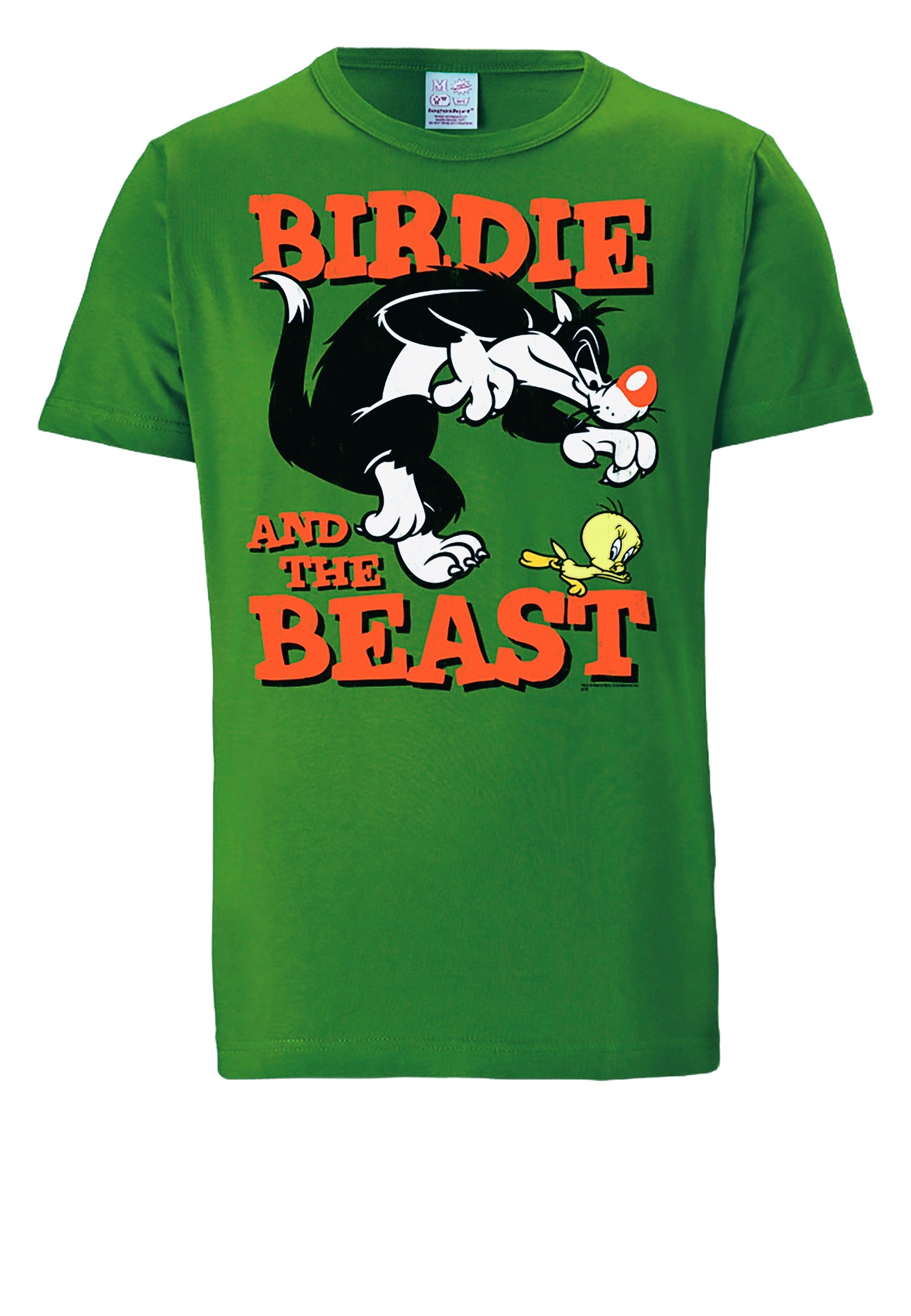 LOGOSHIRT T-Shirt »Looney Tunes – Sylvester & Tweety« mit coolem Print