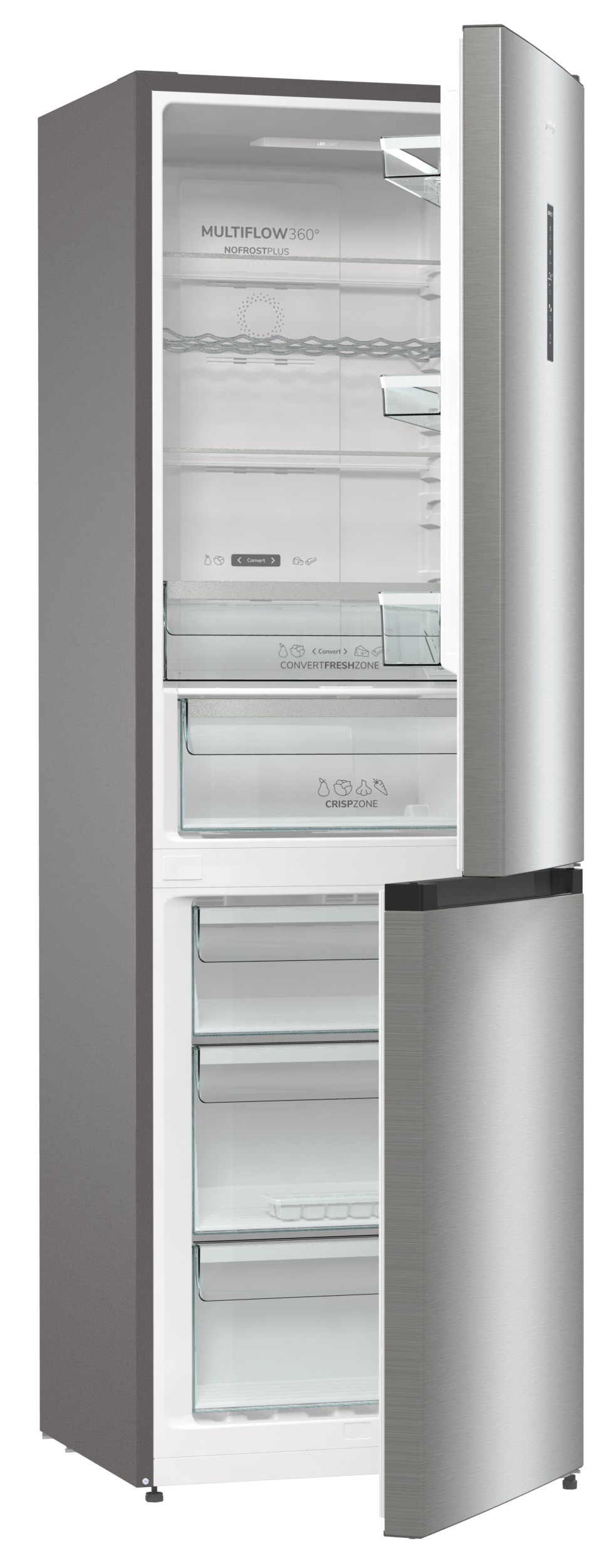GORENJE Kühl-/Gefrierkombination "NRK619C61X4OT" 185 cm hoch 60 cm breit Ad günstig online kaufen