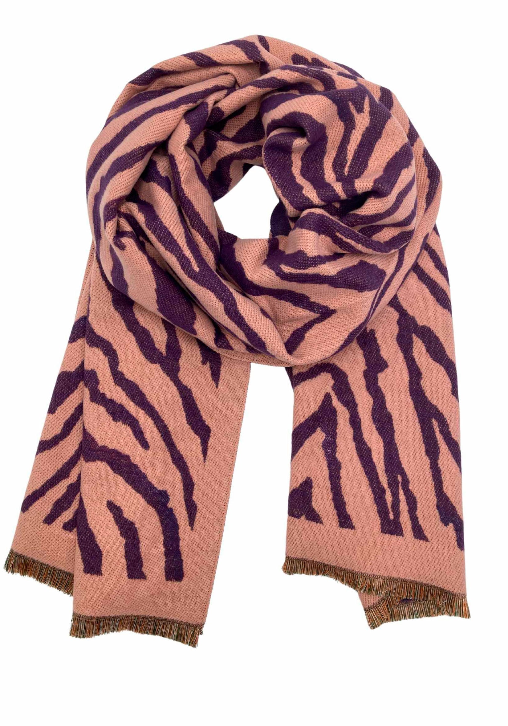 leslii Modeschal, Weicher Schal BAUR mit | online Zebra Muster kaufen