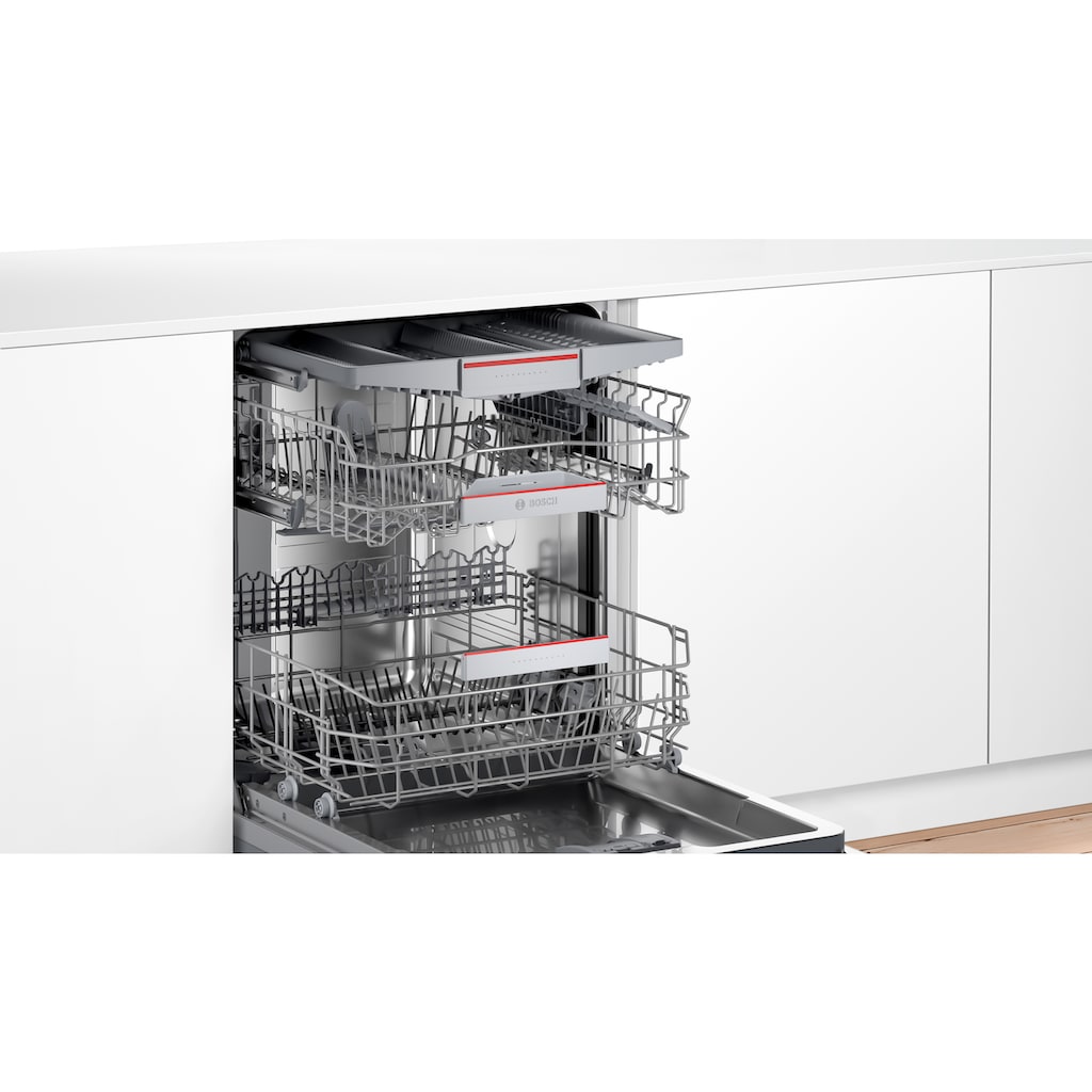 BOSCH teilintegrierbarer Geschirrspüler »SMI4ECS21E«, Serie 4, SMI4ECS21E, 14 Maßgedecke