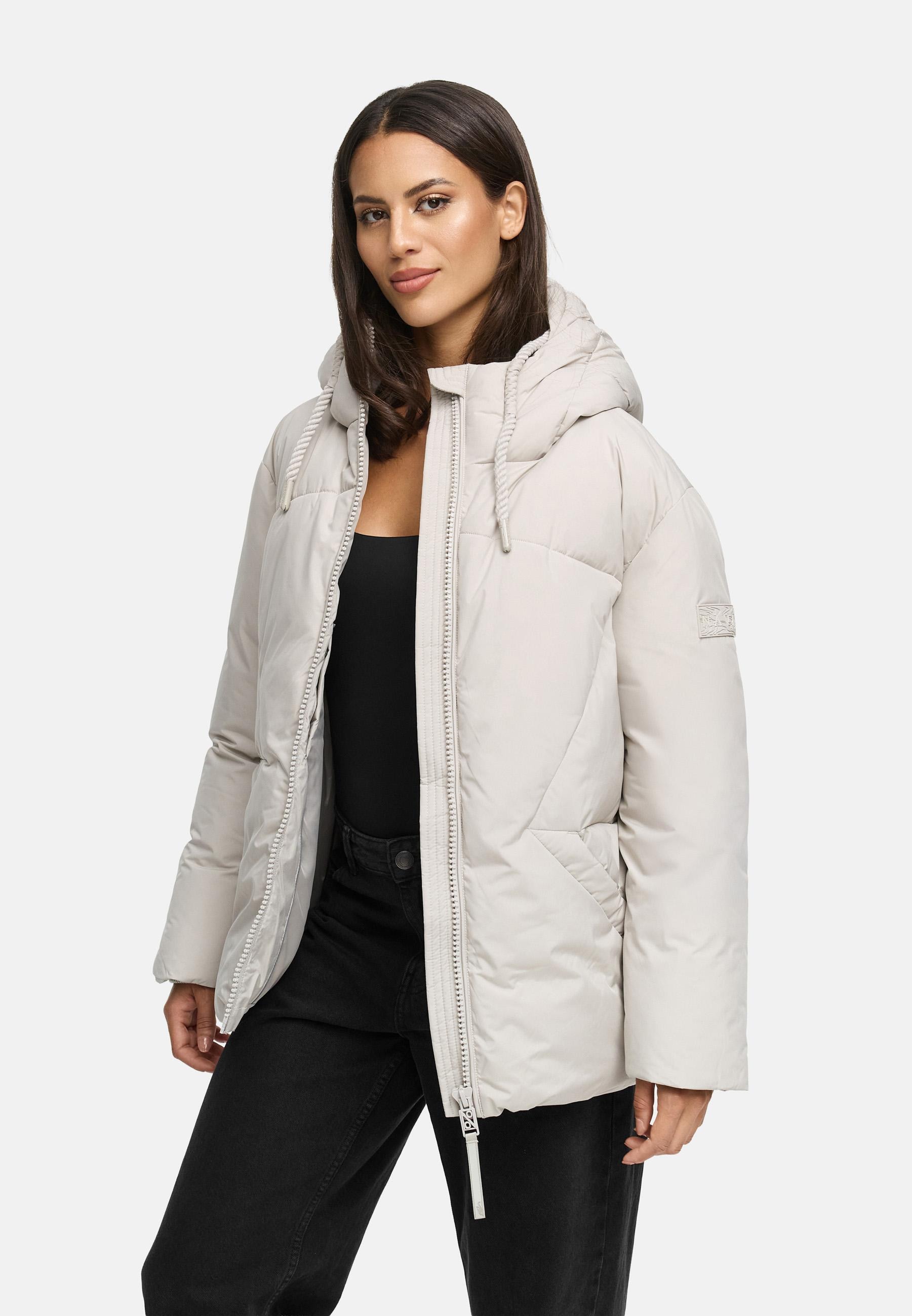 Navahoo Steppjacke »Pastellzauber 14«, mit Kapuze, Winterjacke mit Kapuze
