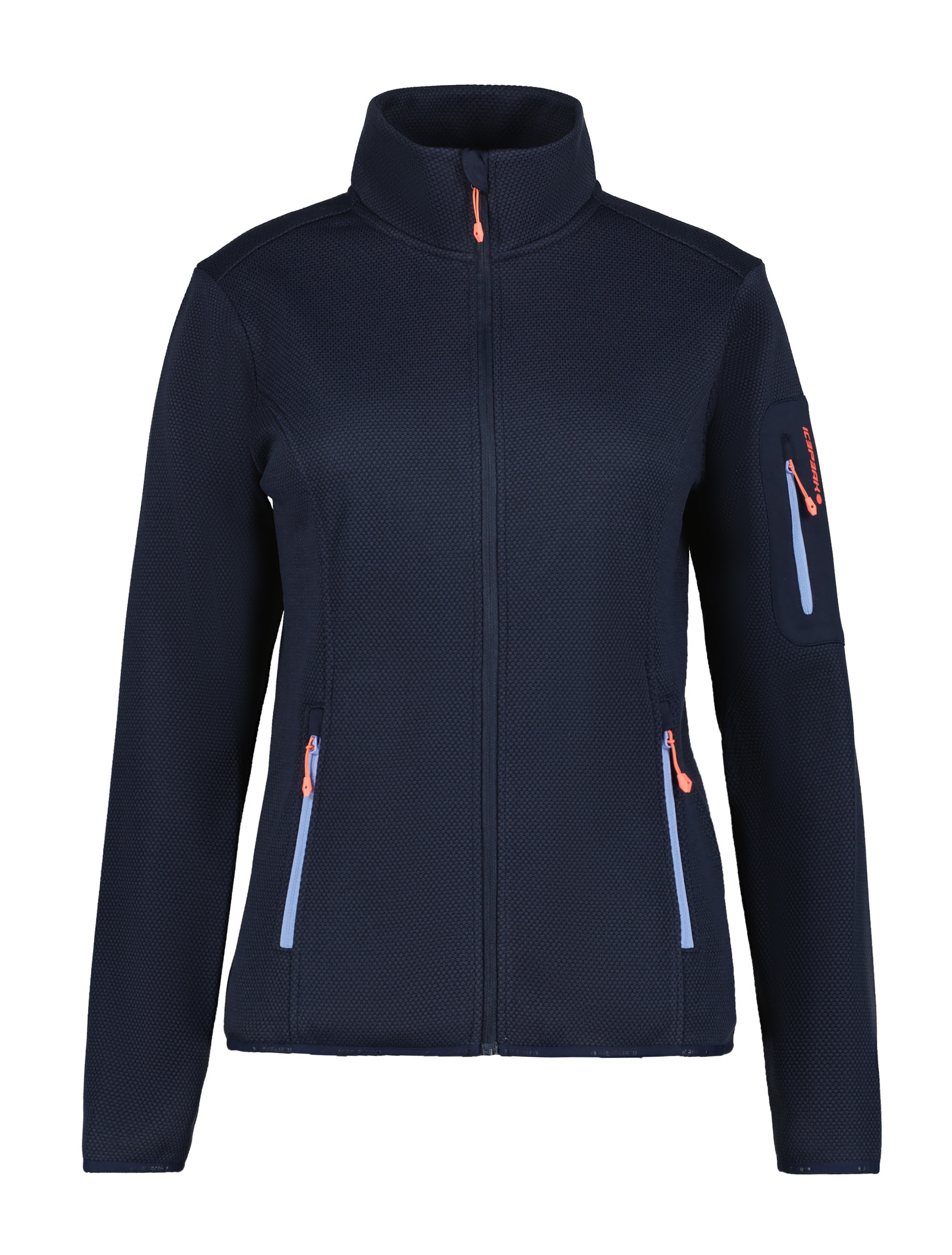 Icepeak Fleecejacke "D STRICKFLEECEJACKE BOWERSVILLE", (1 St.), mit Markenlabel