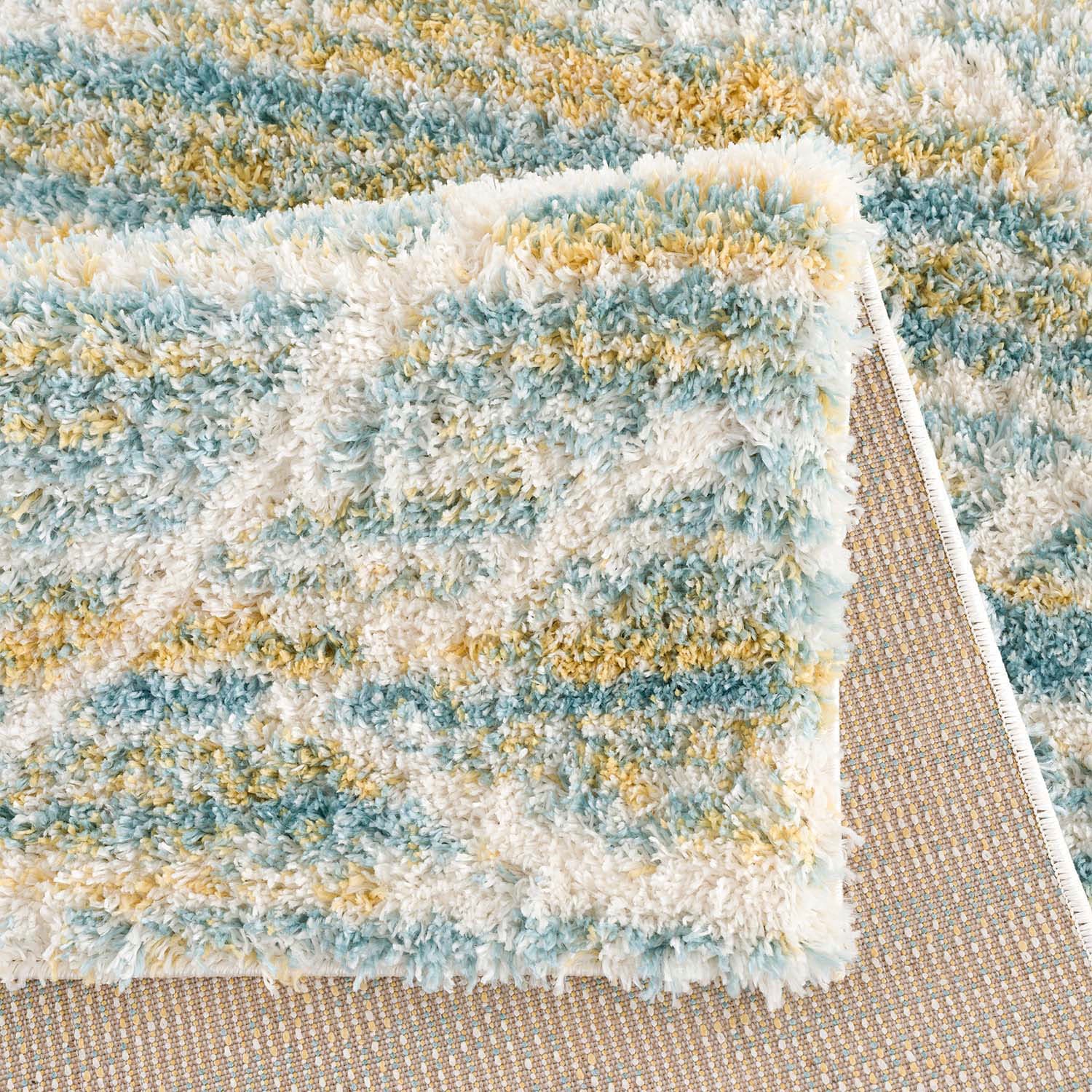 Carpet City Hochflor-Teppich »Pulpy 557«, rechteckig, 30 mm Höhe, besonders weich, Ethno Look, ideal für Wohnzimmer & Schlafzimmer