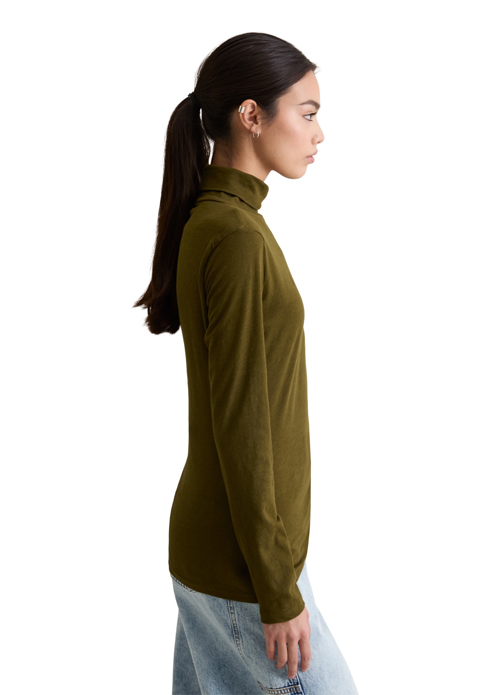 Marc O'Polo DENIM Langarmshirt »aus besonders weichem Slub-Jersey«