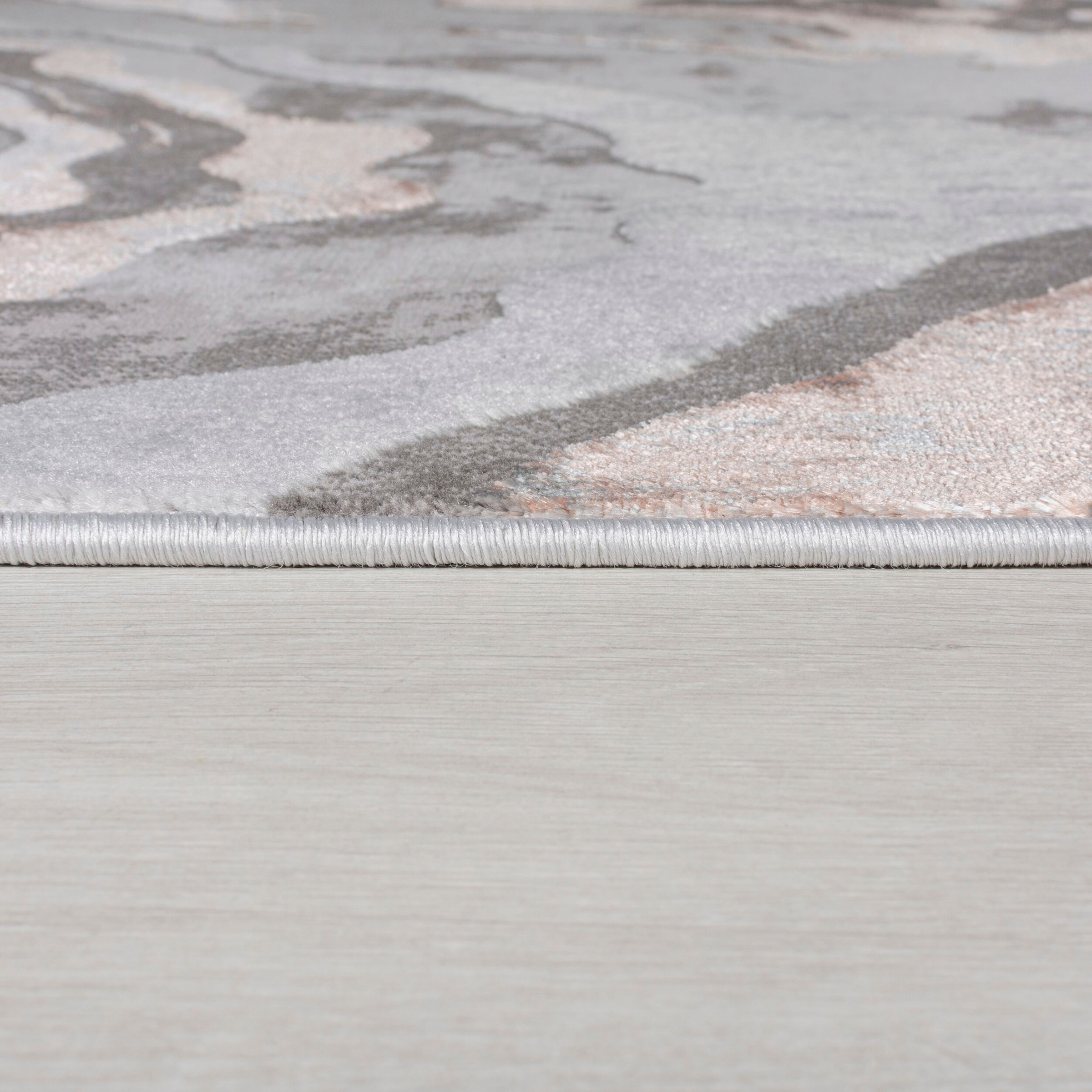 Teppichläufer RUGS rechteckig, dezenter BAUR Glanz, mehrfarbig, | »Marbled«, modernes FLAIR Marmor-Design, Läufer