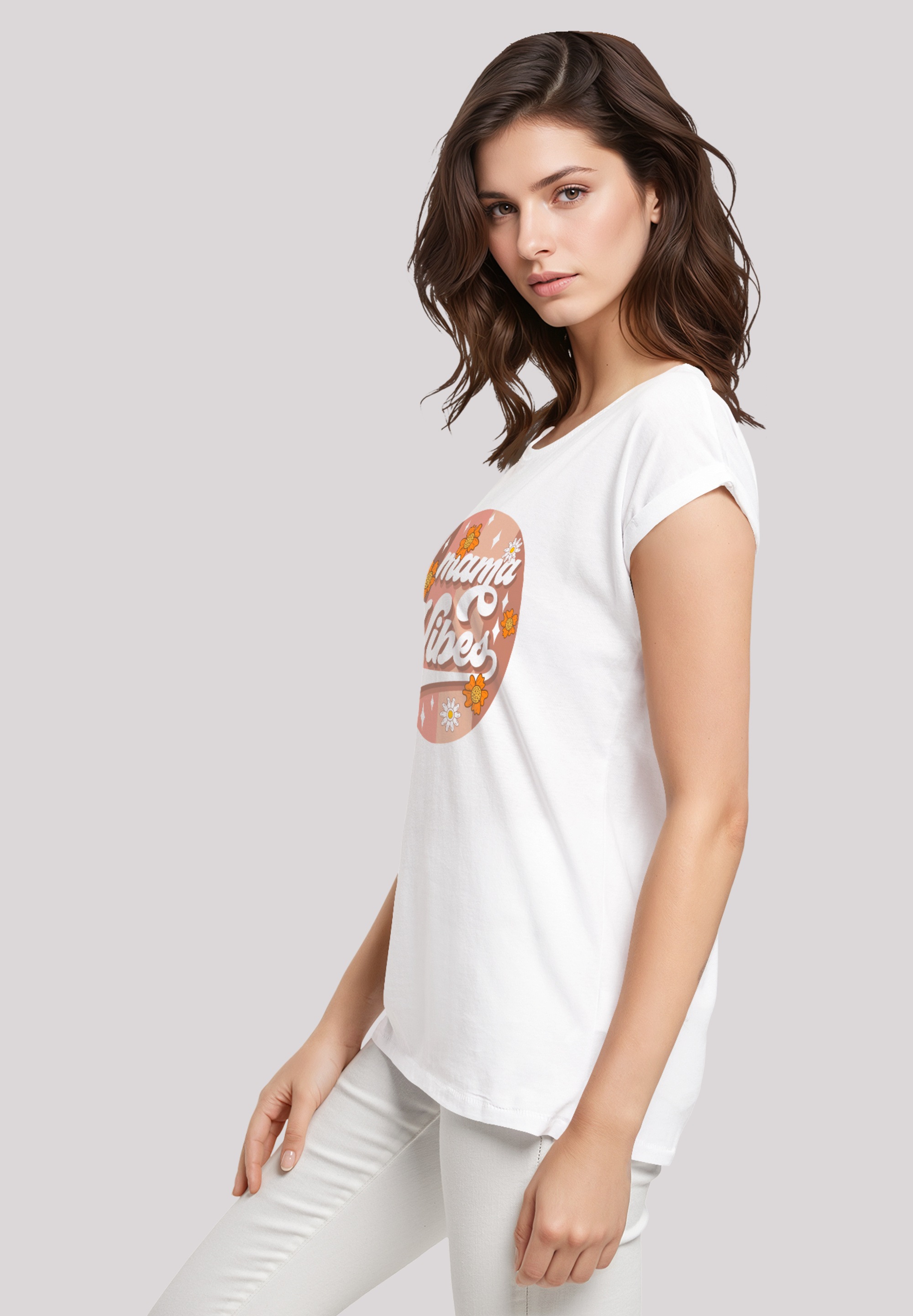 F4NT4STIC T-Shirt »Mothers Day Mama Vibes Vintage Inspired Motherhood«, Premium Qualität