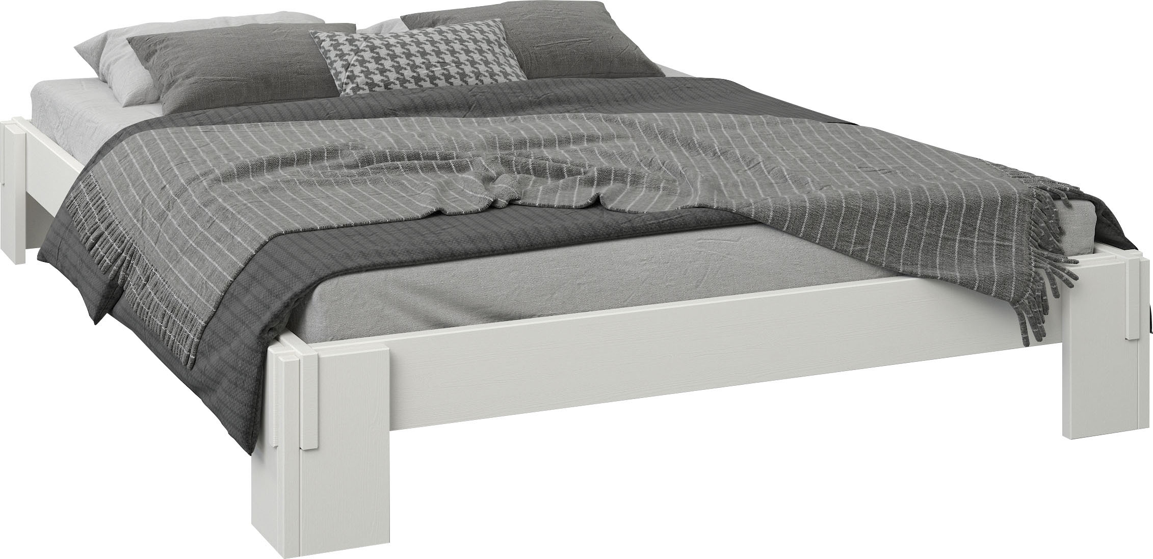 OTTO home Futonbett ""ZEN " zertifiziertes Massivholz (Kiefer)" Massivholzbett, zeitlos elegant