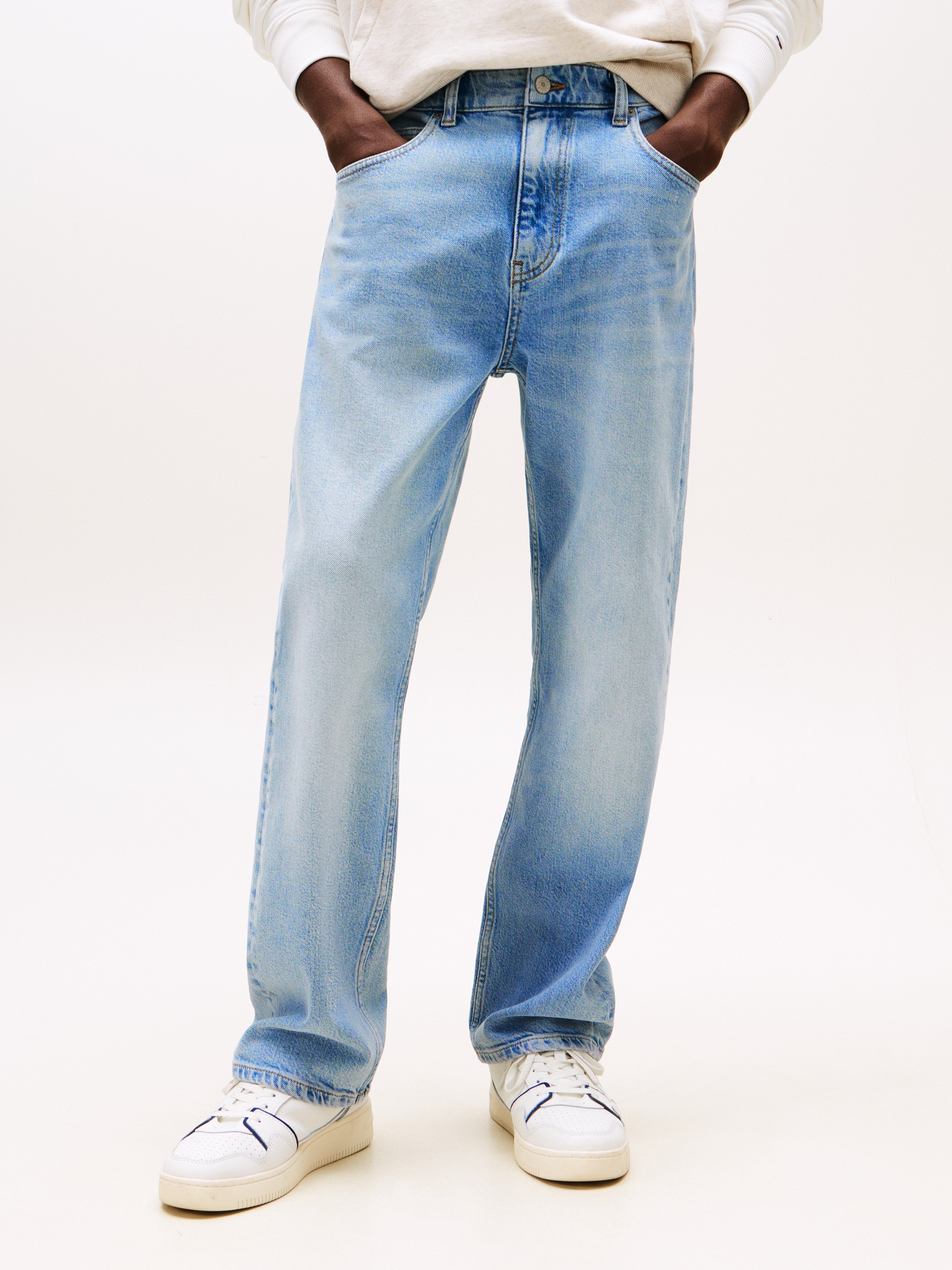 Tommy Jeans Regular-fit-Jeans »Otis Regular Straight«, Gerade geschnittene Jeans, regulärer Leibhöhe