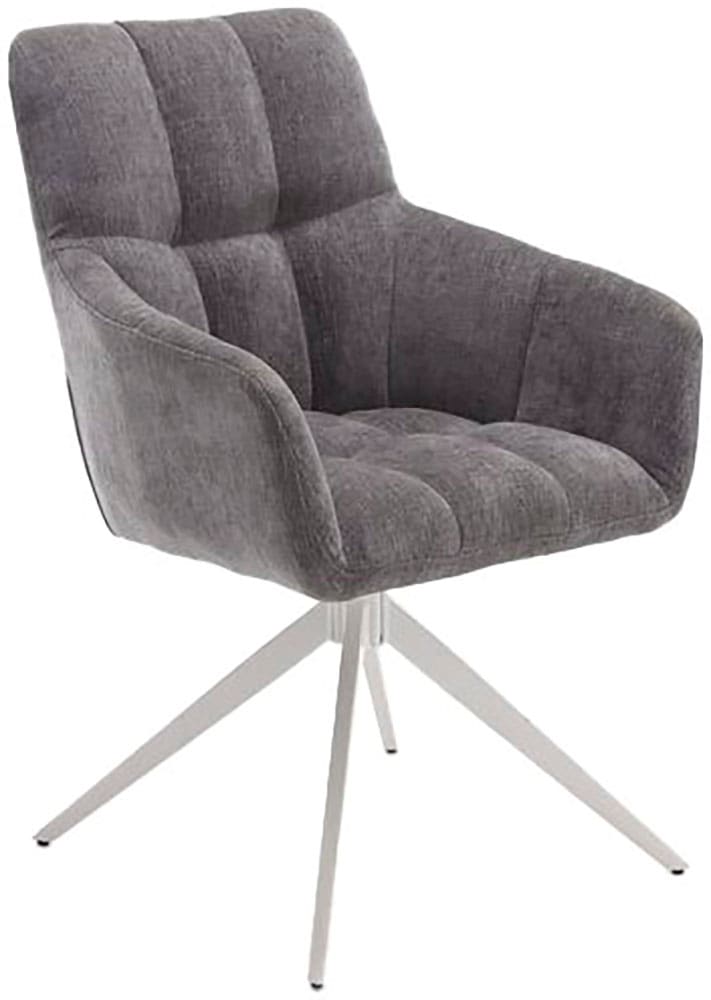 Home affaire Drehstuhl "Nizza" (Set) 2 Stk.180 Grad Drehfunktion, komfortable Polsterung, stabiles Gestell