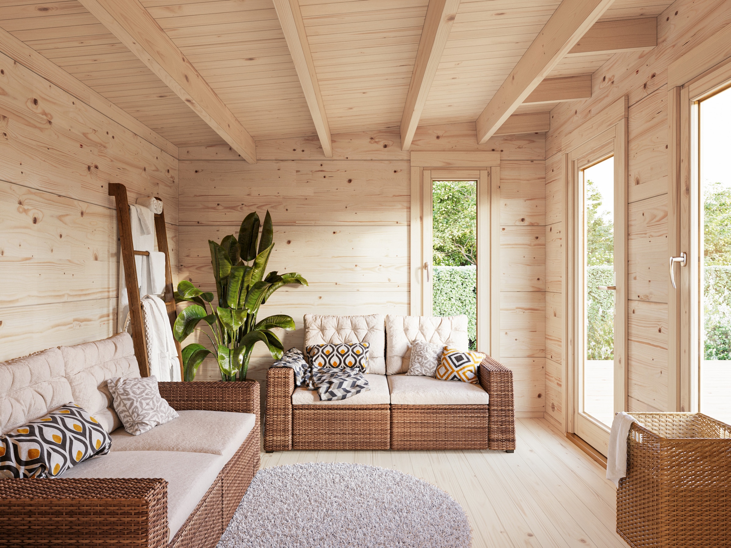 Palmako Gartenhaus »Grace« verschiedene Farben